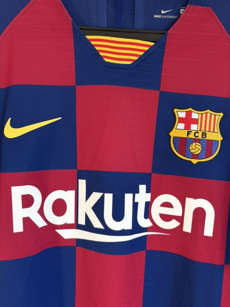 Nike Nike FC Barcelona 2019/20 Home Player Issue Jersey - Messi Size US M / EU 48-50 / 2 - 6 Thumbnail