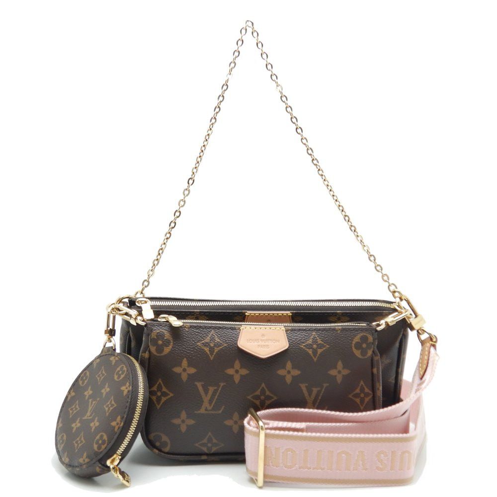 Louis Vuitton Monogram Multi-Pochette Accessoire Rose Hanging