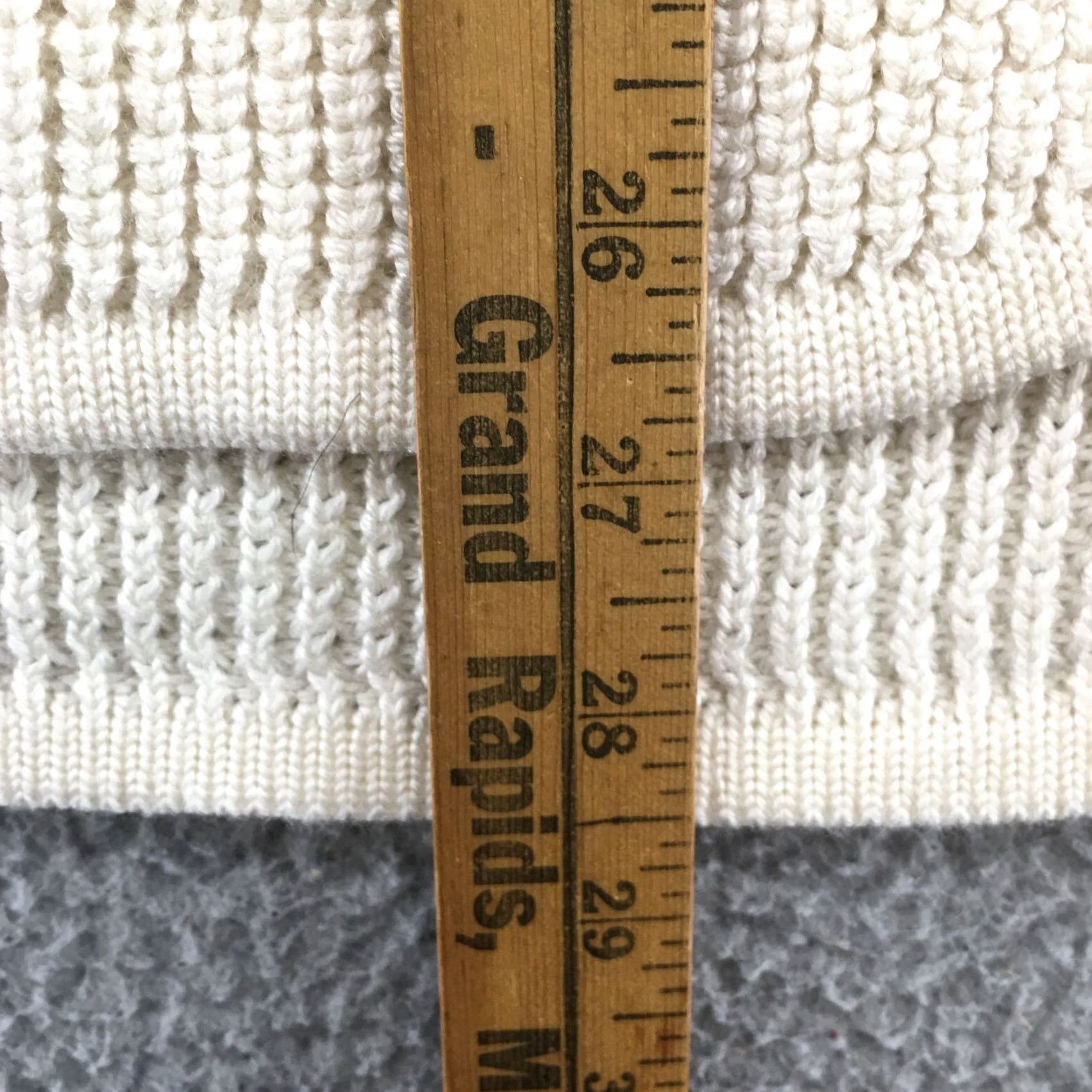 Banana Republic Banana Republic Sweater Womens M White Knitted Long Sleeve Turtleneck Pullover Size M / US 6-8 / IT 42-44 - 5 Thumbnail