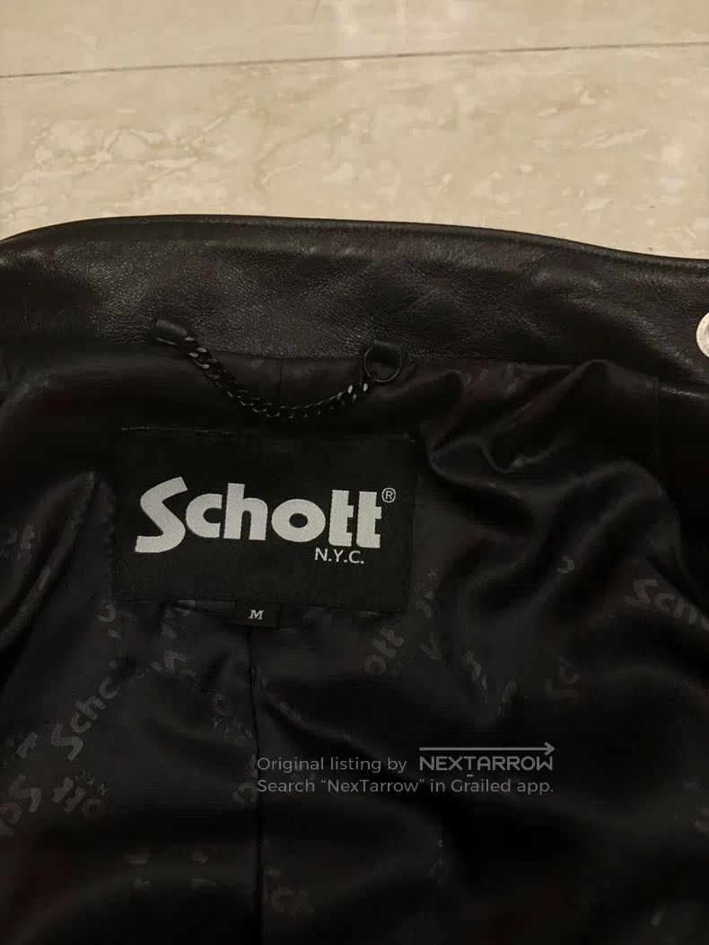 Schott Schott Leather coat Nissan sheepskin Size US M / EU 48-50 / 2 - 3 Thumbnail