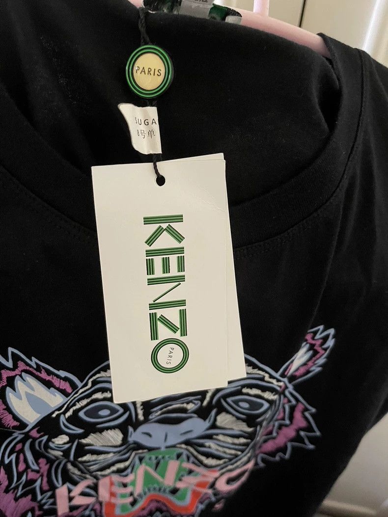 Kenzo KENZO Tiger Head T-shirt Size S / US 4 / IT 40 - 3 Thumbnail