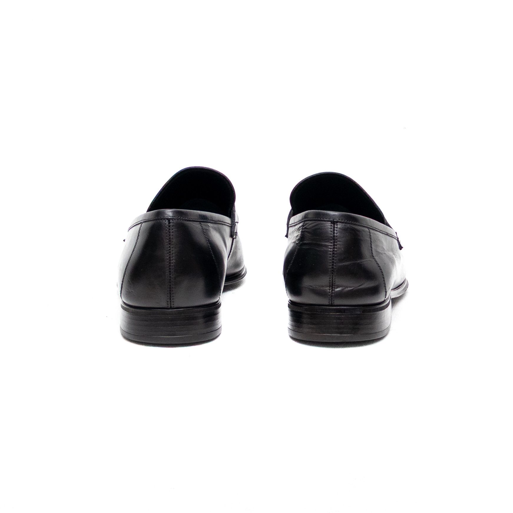 Salvatore Ferragamo Salvatore Ferragamo Black Leather Horsebit Loafers Sz US9.5 Size US 9.5 / EU 42-43 - 5 Thumbnail