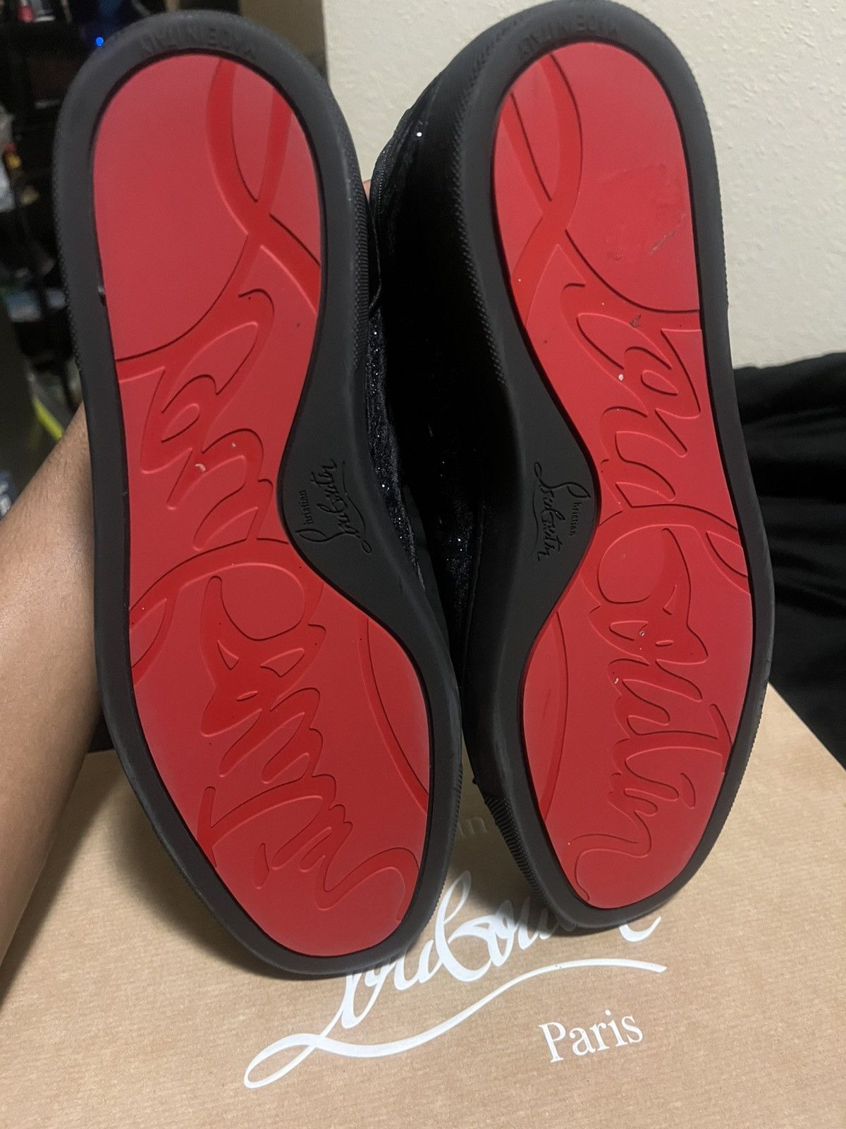 Christian Louboutin Louis Junior Spikes orlato flat Size US 8 / EU 41 - 4 Thumbnail