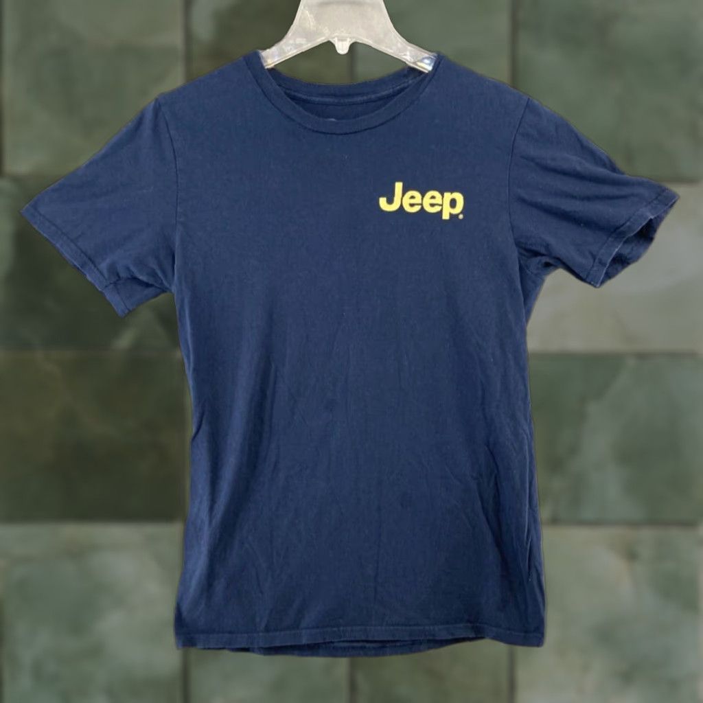 Jeep Jeep Outdoor Mountains Promo T-Shirt Small Blue Mens Size US S / EU 44-46 / 1 - 1 Thumbnail