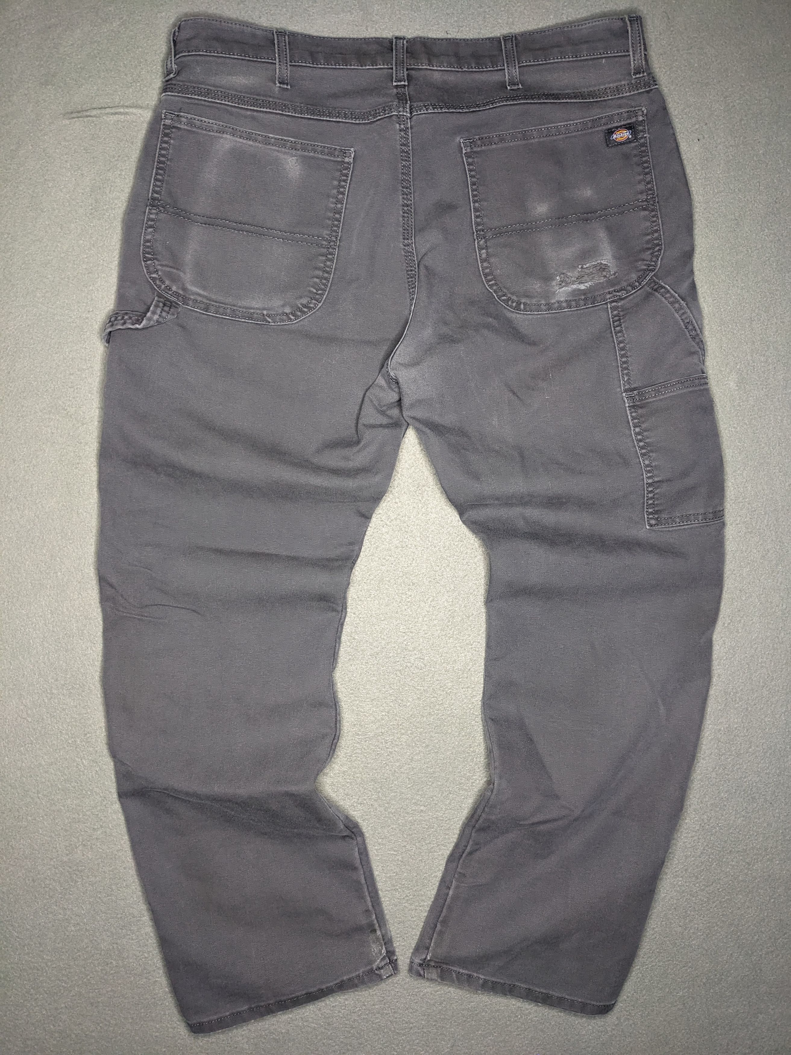 Dickies Dickies Carpenter Pants 36x30 Canvas Flex Distressed Faded Size US 36 / EU 52 - 1 Thumbnail