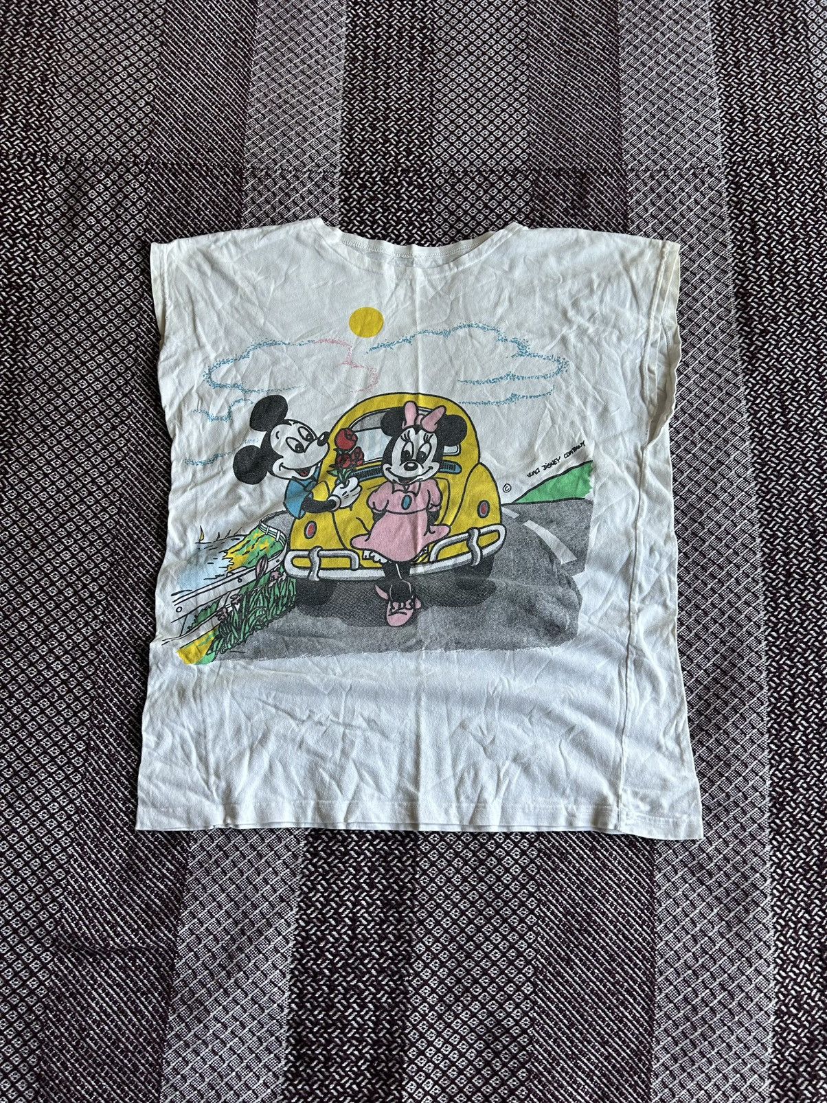 Disney Vintage Walt Disney Company Tank Top Big Logo Streetwear Size US M / EU 48-50 / 2 - 1 Thumbnail