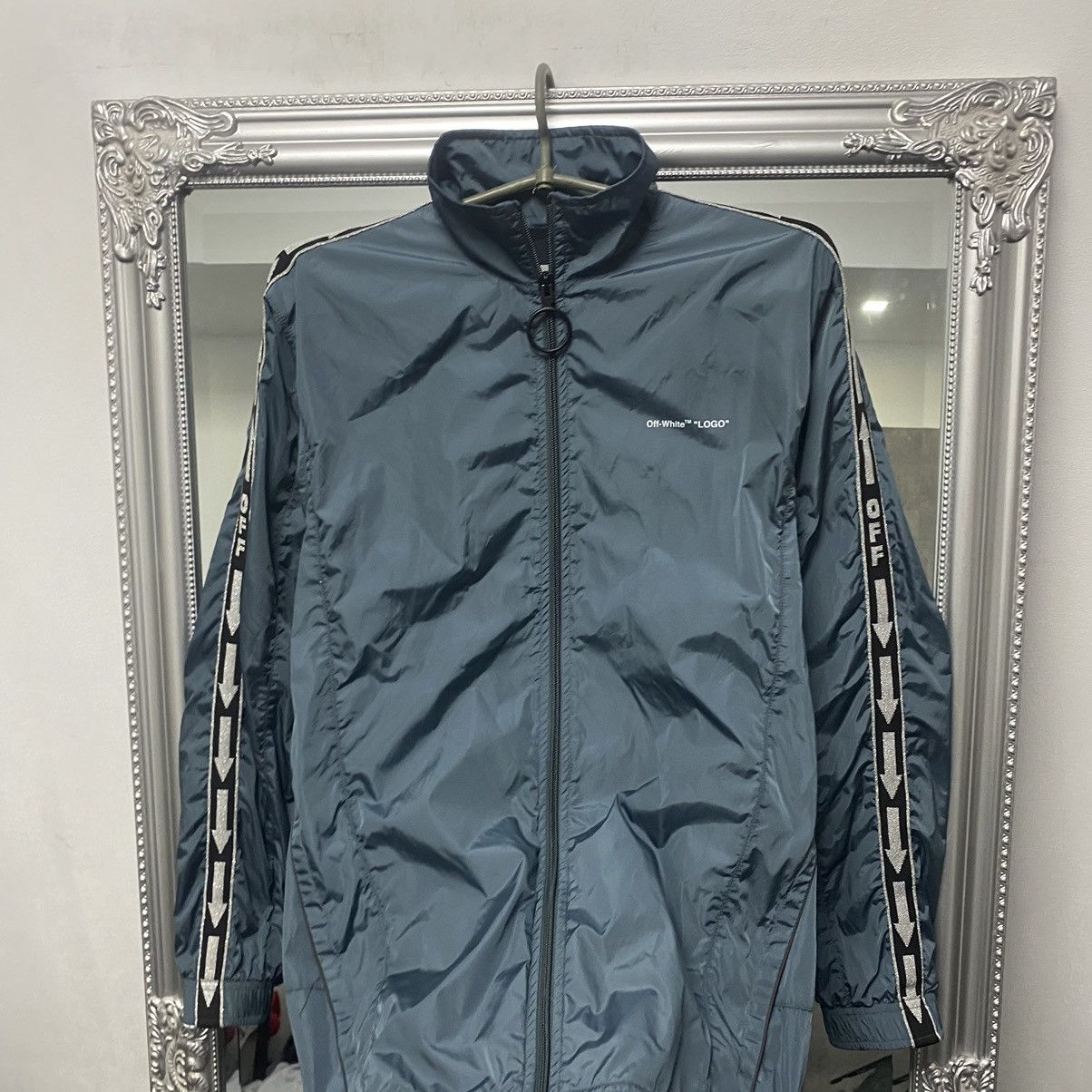 Off-White Vintage Off white Light Track jacket nylon Size US S / EU 44-46 / 1 - 3 Thumbnail