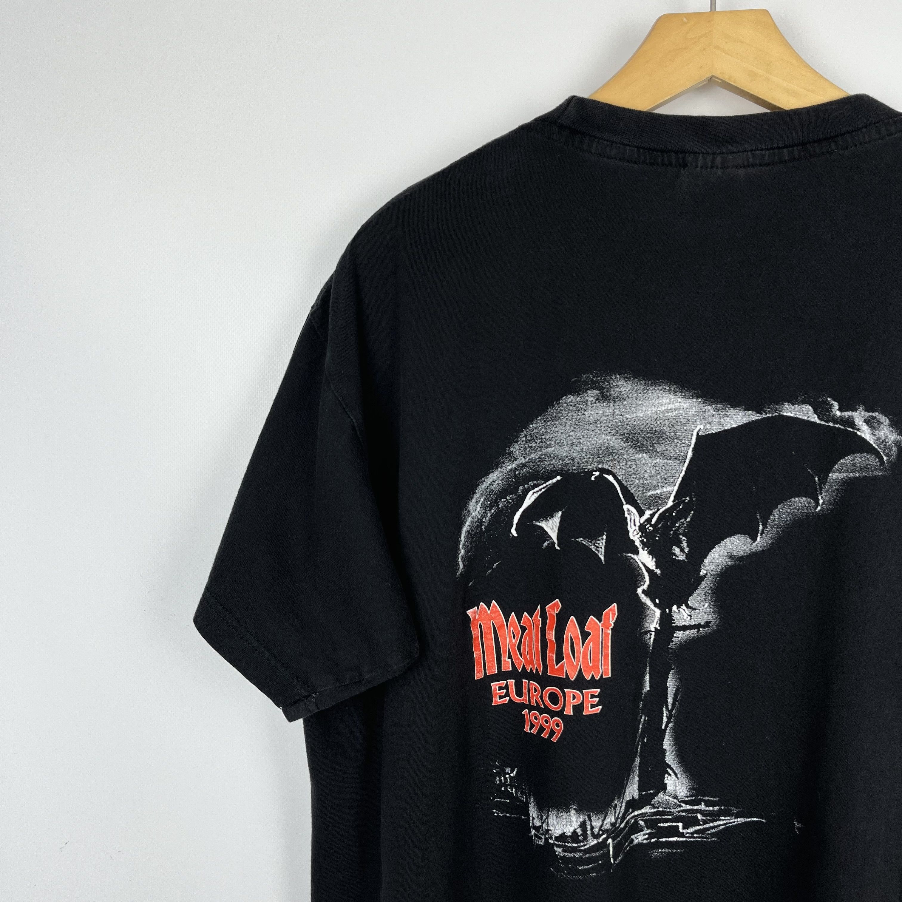 Band Tees Vintage Meat Loaf Rock Band Europe Tour T Shirt 1999 Size US M / EU 48-50 / 2 - 20 Thumbnail