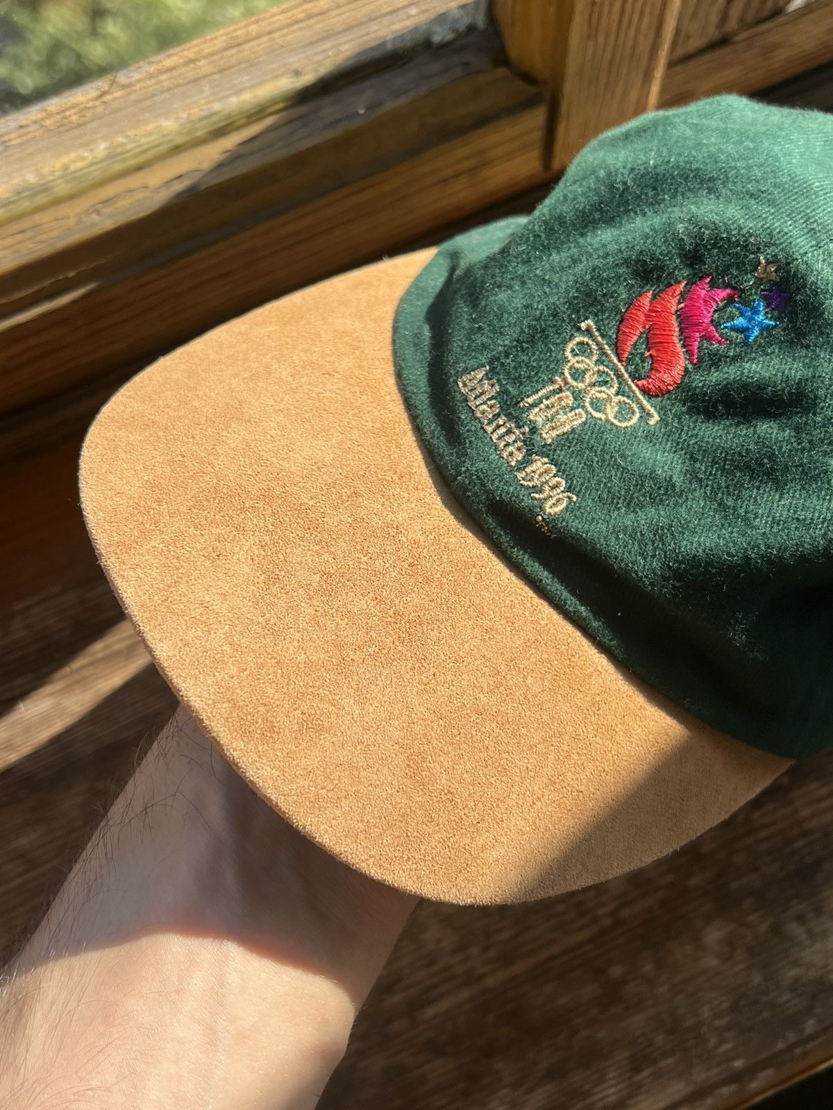 Vintage Vintage Atlanta 1996 Embroidered Cap Size ONE SIZE - 6 Thumbnail