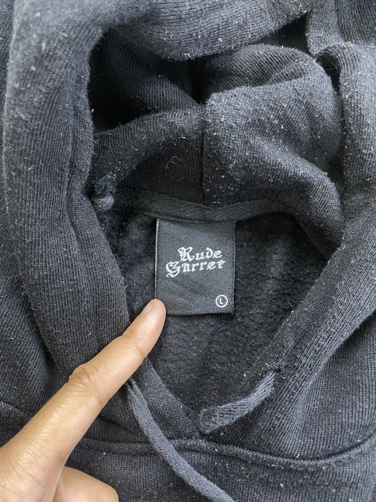 Japanese Brand × Vintage Vintage Rude Garret Poem Hoodie Jacket Size US M / EU 48-50 / 2 - 6 Thumbnail