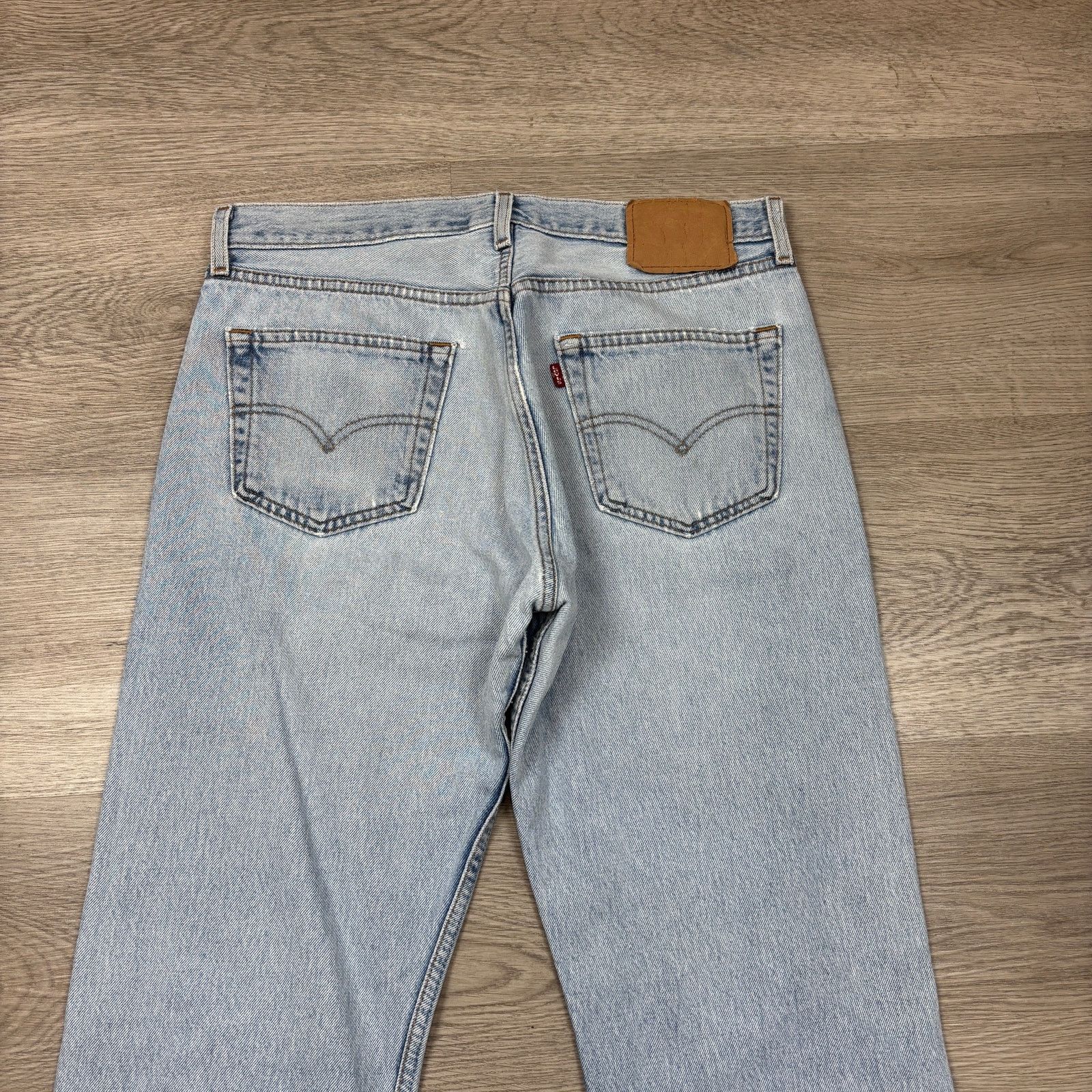 Levi's × Vintage Vintage 90s Levi's 501 Straight Leg Jeans Men's 33x30 Size US 33 - 3 Thumbnail