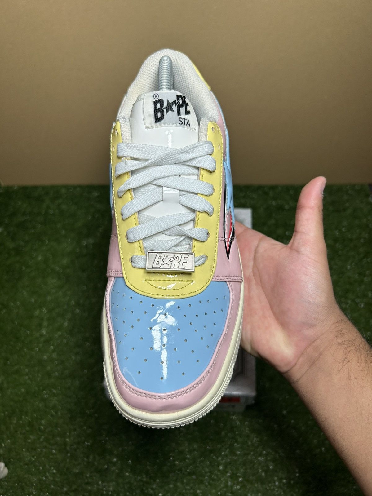 Bape Bape Bapesta Cotton Candy Size US 8 / EU 41 - 5 Thumbnail