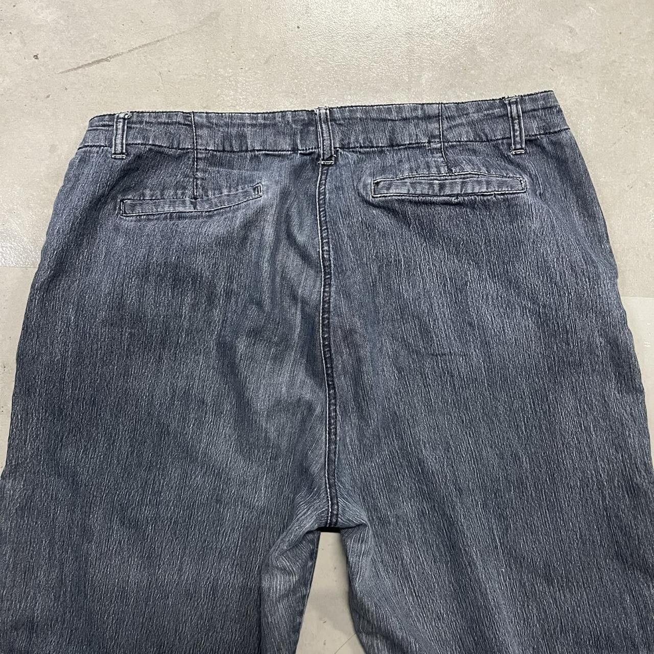 Vintage Crazy Vintage Y2K/2000s Super Baggy Dark Wash Grunge Denim Jeans! Size US 38 / EU 54 - 7 Thumbnail