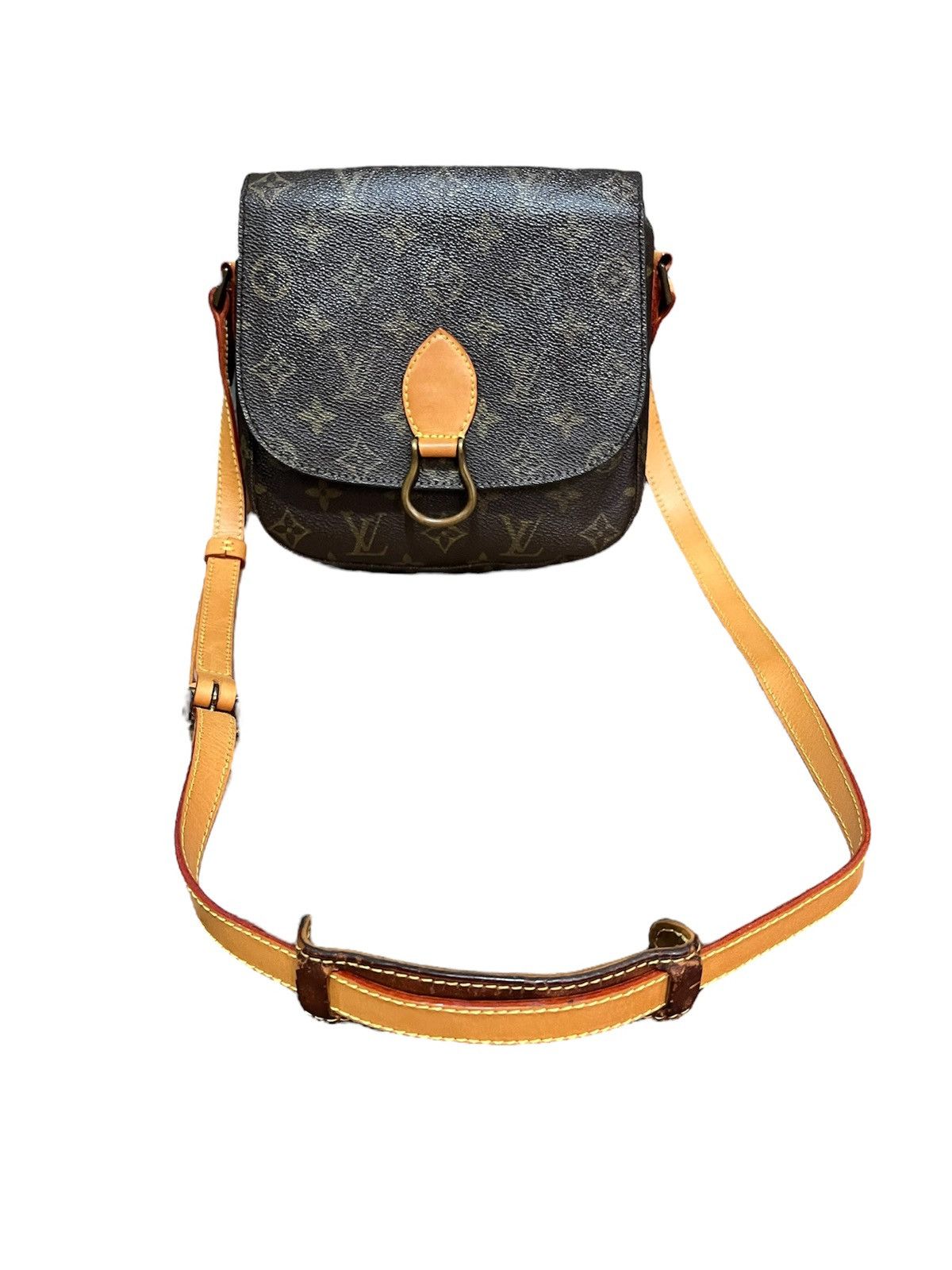 Louis Vuitton Authentic Louis Vuitton Saint Cloud Brown Shoulder Bag Size ONE SIZE - 1 Thumbnail