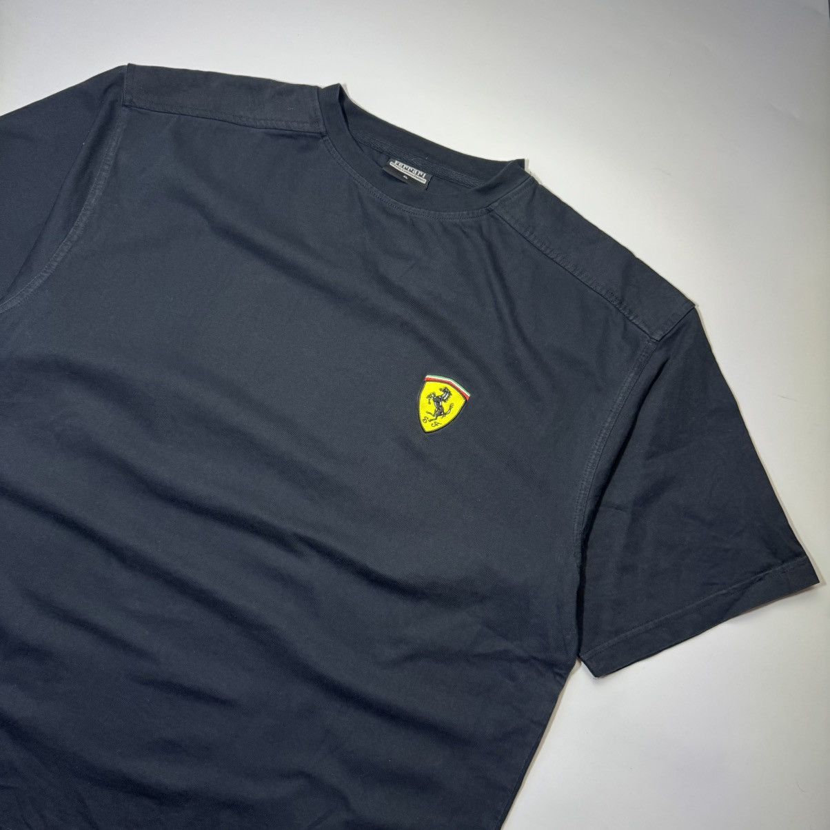 Ferrari Vintage Oversized Fit Ferrari Big Back Logo Tee Racing F1 Size US XL / EU 56 / 4 - 2 Thumbnail
