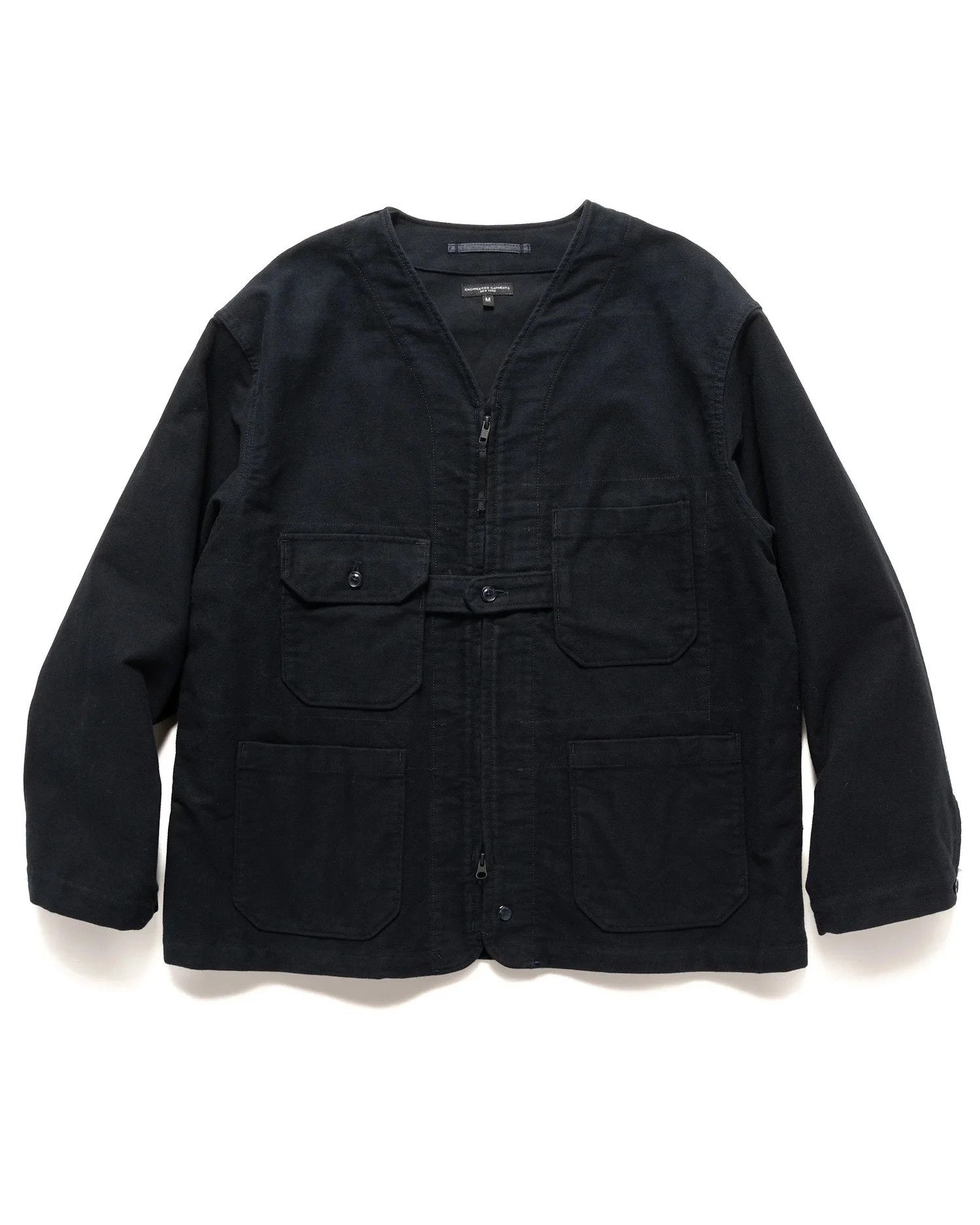 Engineered Garments Black Kangaroo Pocket Shooting Jacket Size US M / EU 48-50 / 2 - 1 Thumbnail