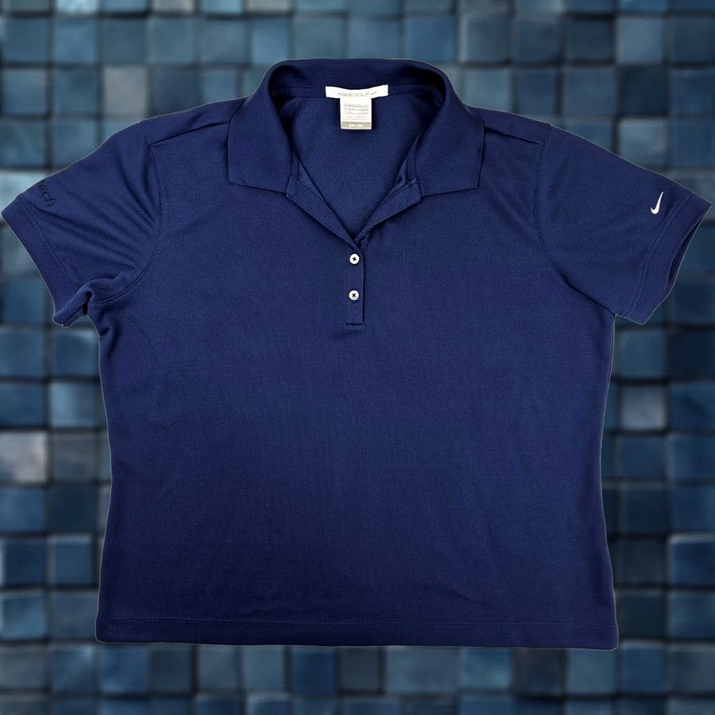 Nike Nike Golf Dri-FIT Polo Shirt Men XXL Navy Blue Short Sleeve Trintech Logo Embroidered Performance Wicking IGUS Size US XXL / EU 58 / 5 - 1 Thumbnail