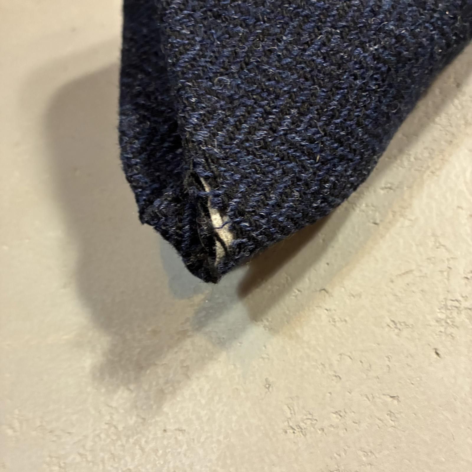 Harris Tweed VTG Orvis Harris Tweed Blazer Elbow Patch Professor Jacket Size 40S - 9 Thumbnail
