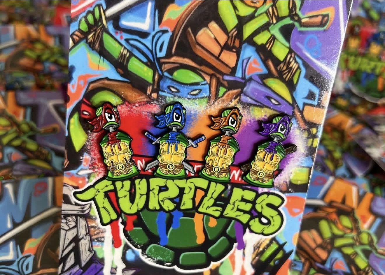 Hat Club Umbrellaheights TMNT Spray Cans Size ONE SIZE - 1 Preview