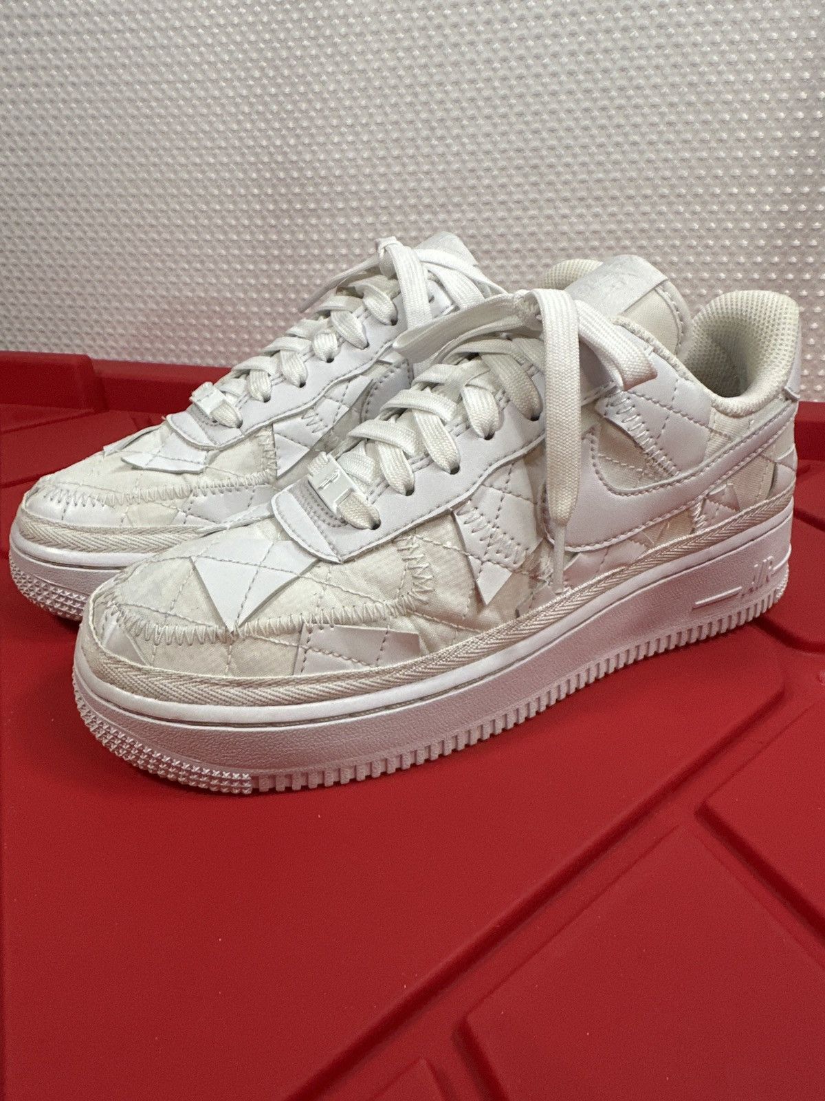 Nike Nike Air Force 1 Low SP Billie Eilish "Triple White" Size US 7.5 / IT 37.5 - 1 Thumbnail