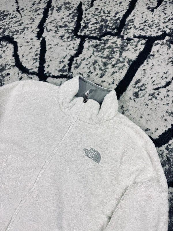 The North Face The North Face white lamb fleece jacket M tnf Size M / US 6-8 / IT 42-44 - 3 Thumbnail