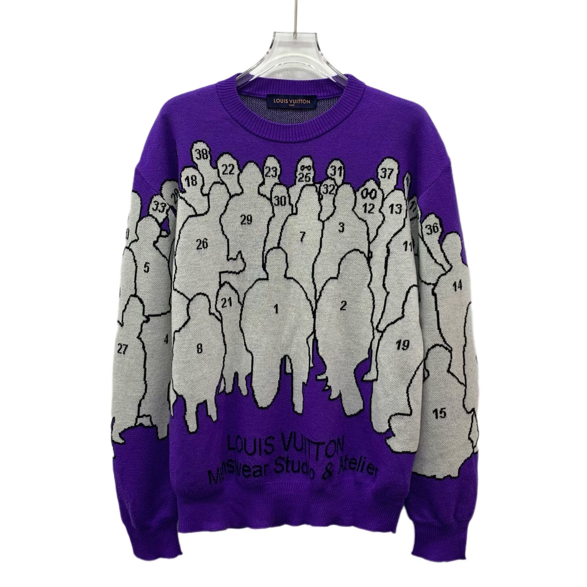 Louis Vuitton Louis Vuitton Atelier Silhouettes Sweater Size M Size US M / EU 48-50 / 2 - 1 Thumbnail