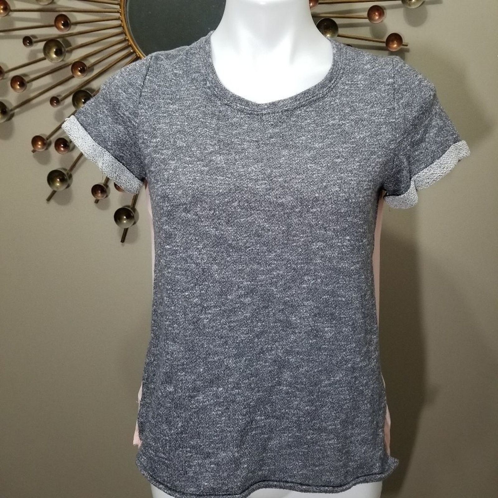 Other Market & Spruce Heather Short Sleeve Shirt Size S / US 4 / IT 40 - 1 Thumbnail