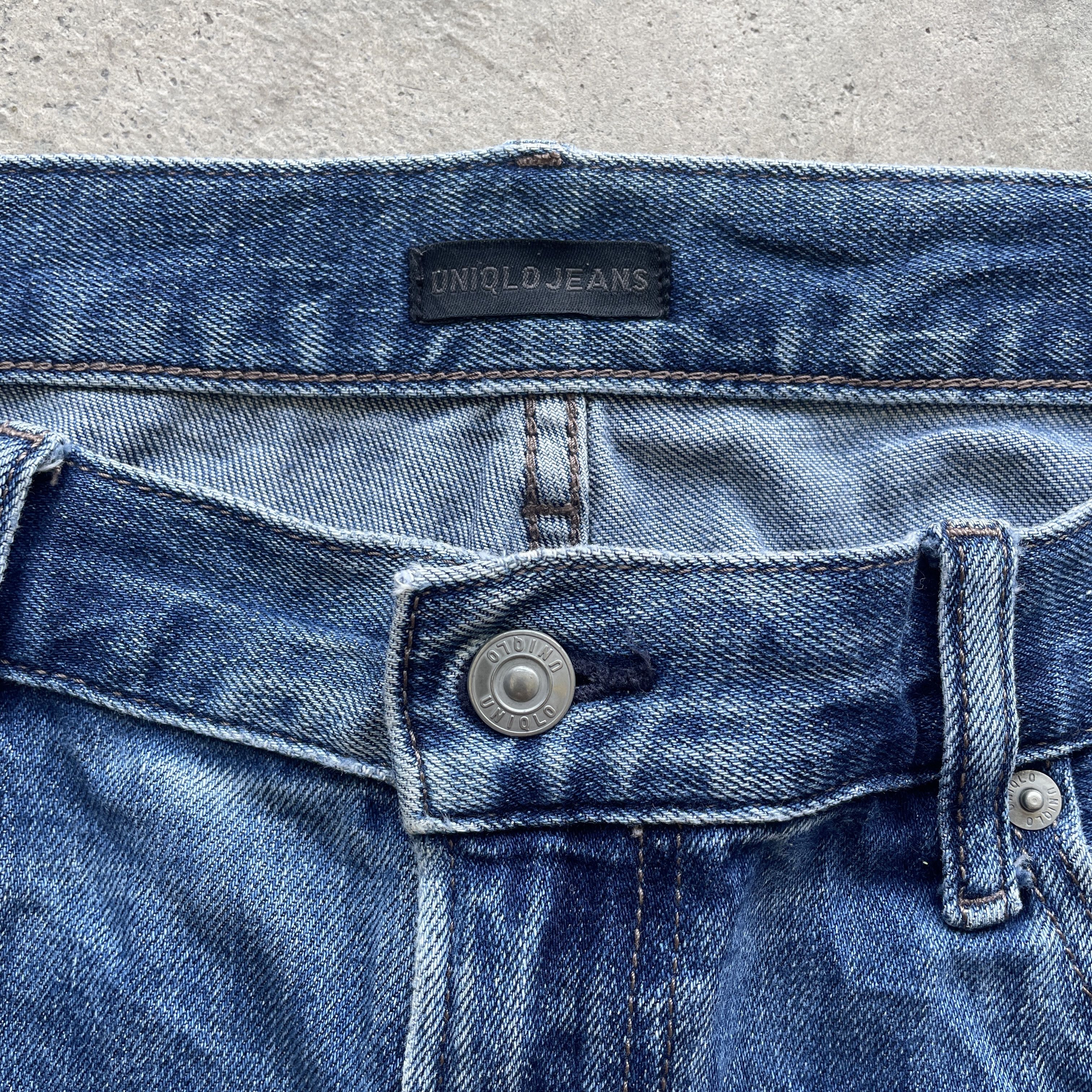 Japanese Brand W35 VINTAGE JAPAN FADED RIPPED JEANS DISTRESSED DENIM PANTS Size US 35 - 6 Thumbnail