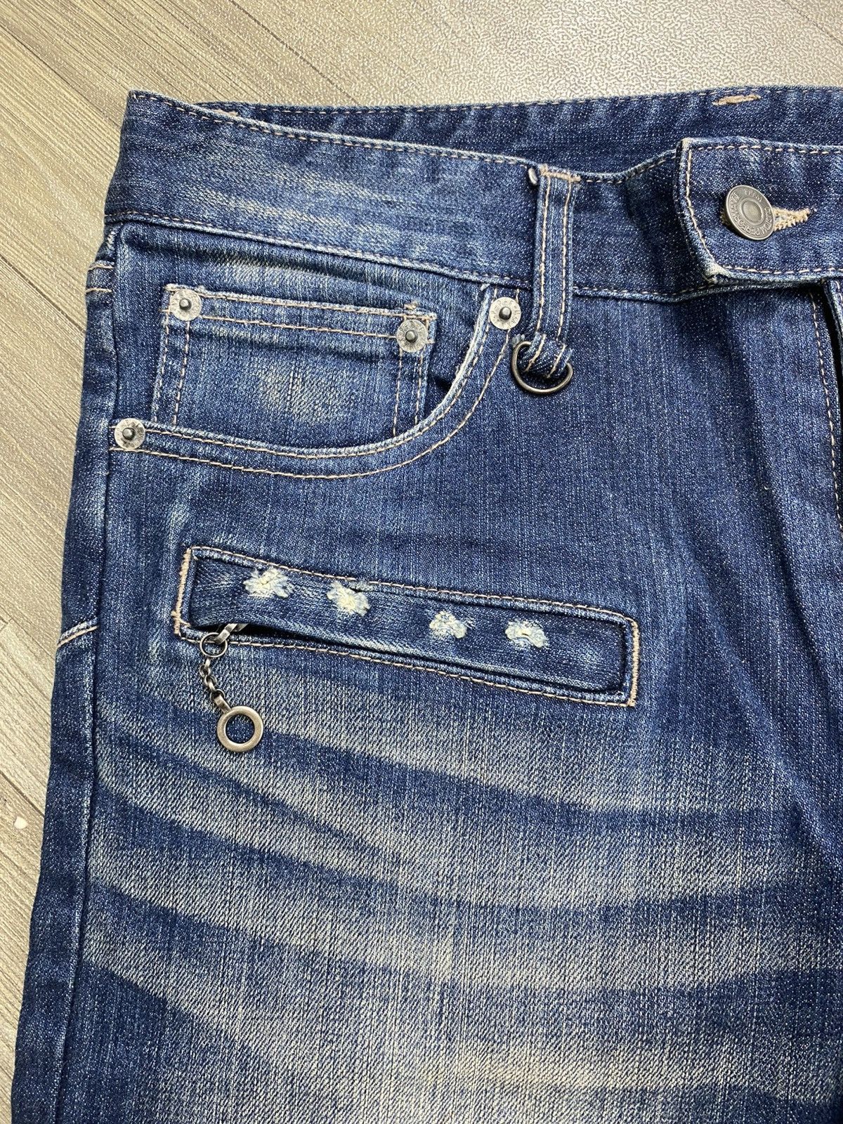 PPFM Vintage PPFM Distressed Ifsixwasnine LGB Style Bikers Jeans Size US 32 / EU 48 - 8 Thumbnail