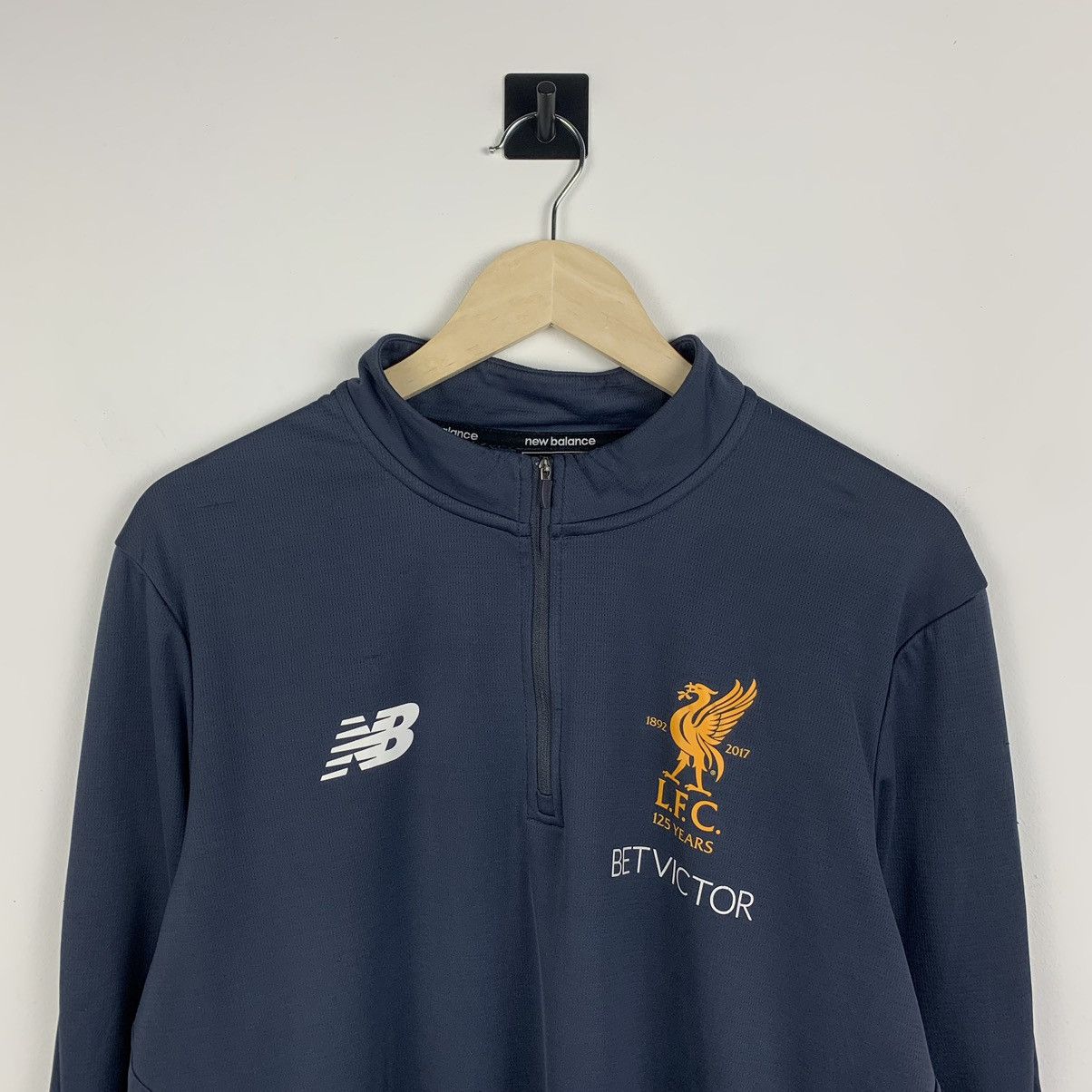 New Balance New Balance Liverpool Soccer Jersey Long Sleeve 125 Years XL Size US XL / EU 56 / 4 - 2 Thumbnail