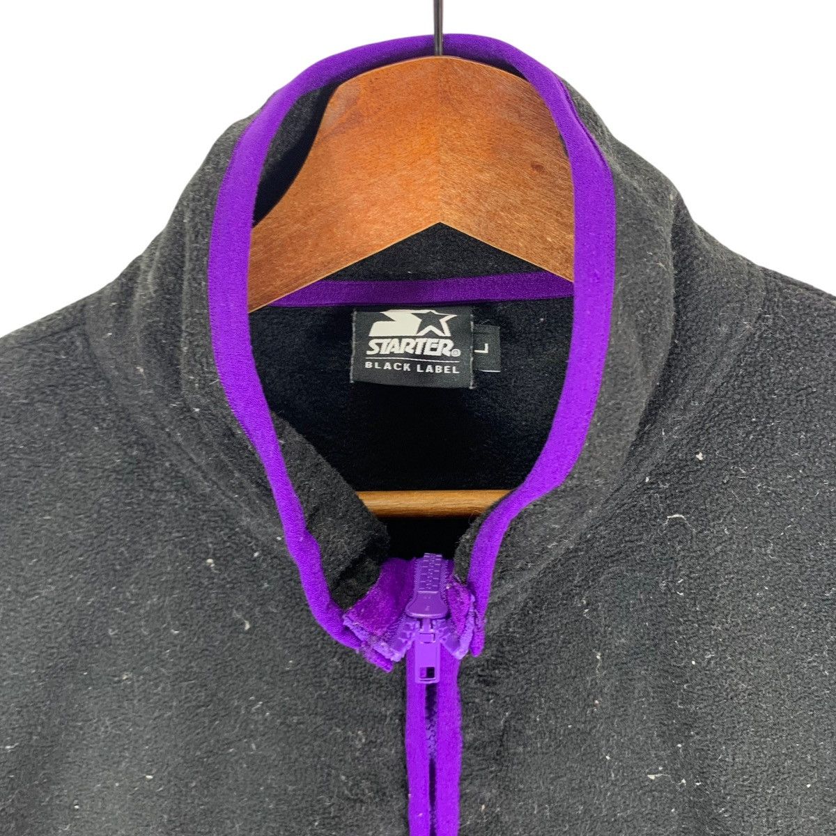 Starter × Vintage VINTAGE 90s STARTER BLACK LABEL SPORTSWEAR FLEECE SWEATER Size US L / EU 52-54 / 3 - 5 Thumbnail