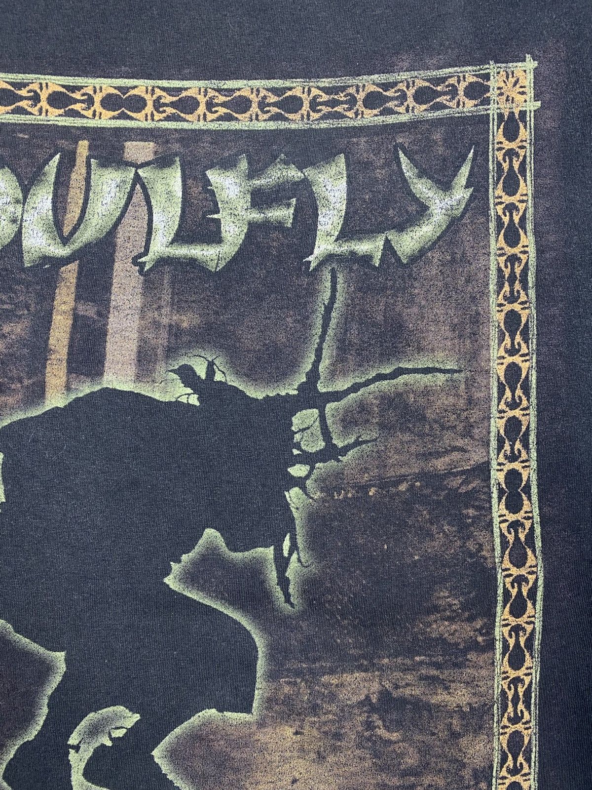 Band Tees Vintage Soulfly Primitive 2001 Double Sided Faded Band Tee Size US L / EU 52-54 / 3 - 8 Thumbnail