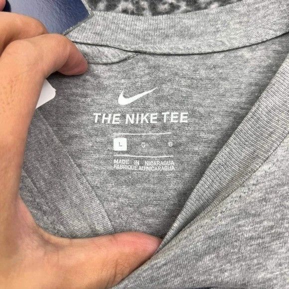 Nike Nike Shirt Men Gray Washington Nationals Crew Neck New L Size US L / EU 52-54 / 3 - 3 Thumbnail