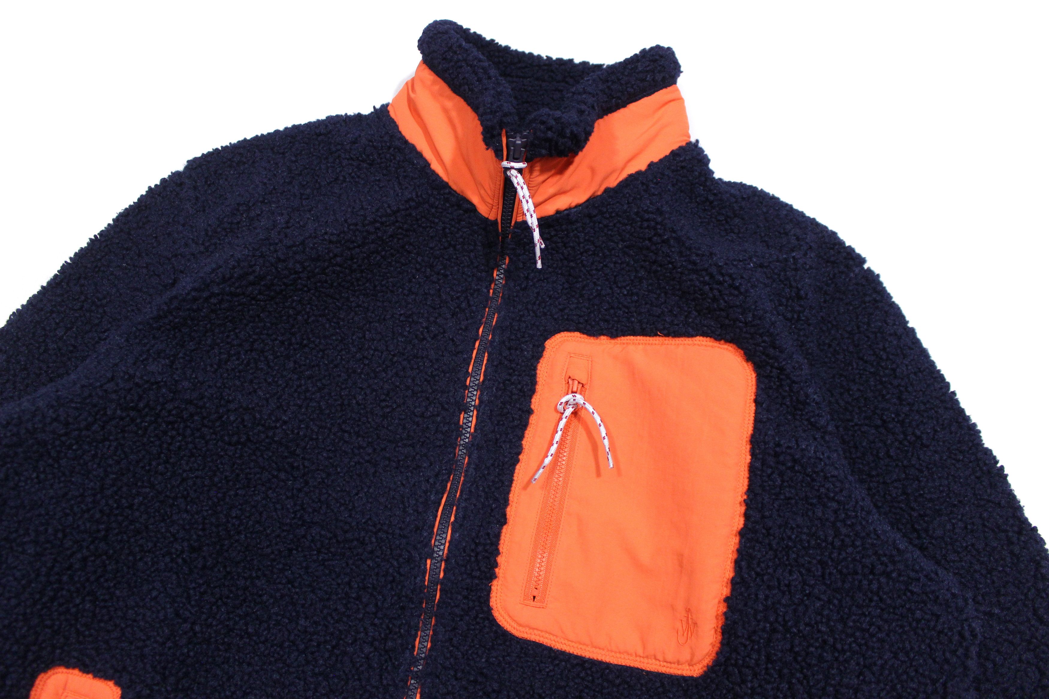 JW Anderson × Uniqlo Logo Deep Pile Sherpa Jacket Size US XL / EU 56 / 4 - 3 Thumbnail