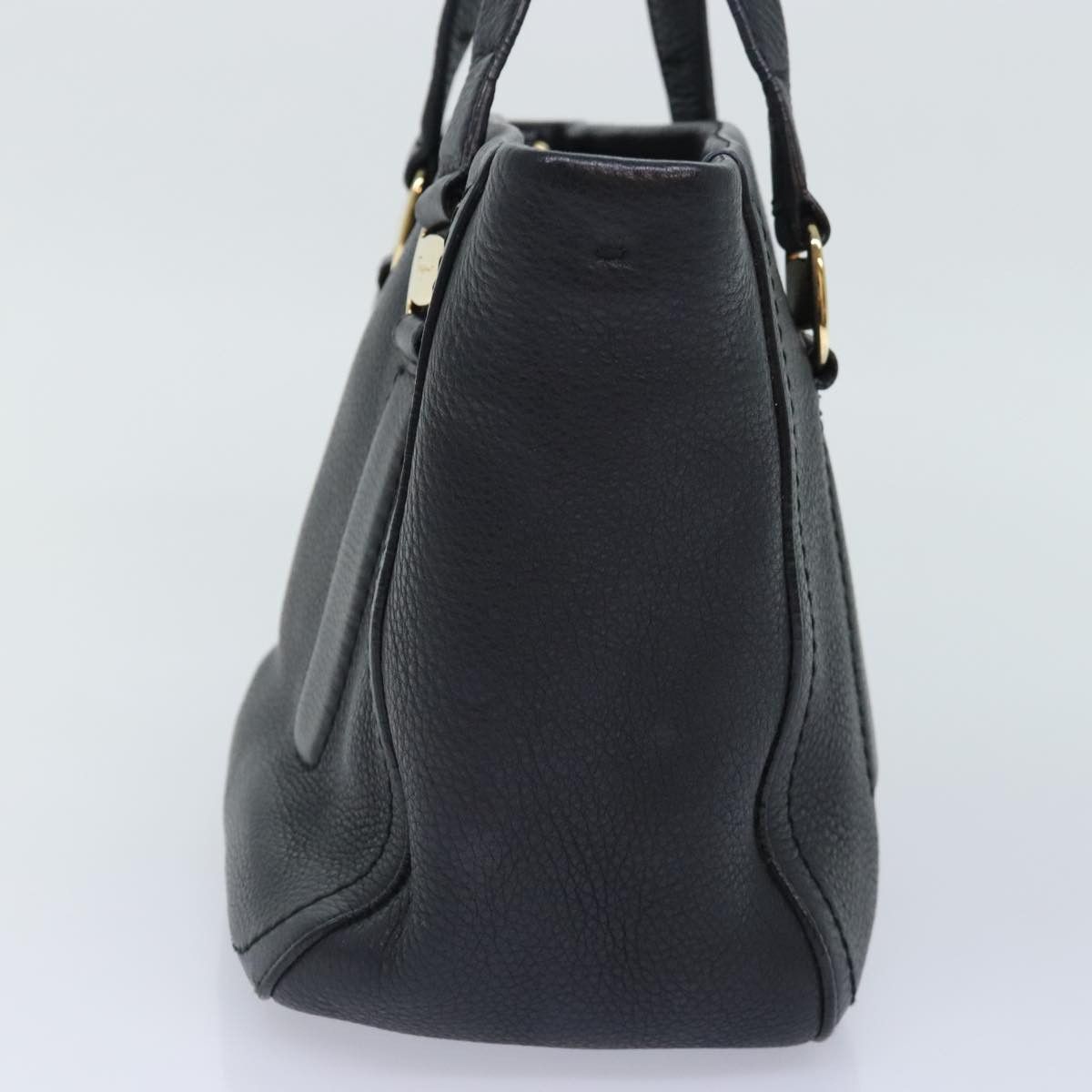 Salvatore Ferragamo Salvatore Ferragamo Vala Hand Bag Leather Black Gold Size ONE SIZE - 3 Thumbnail