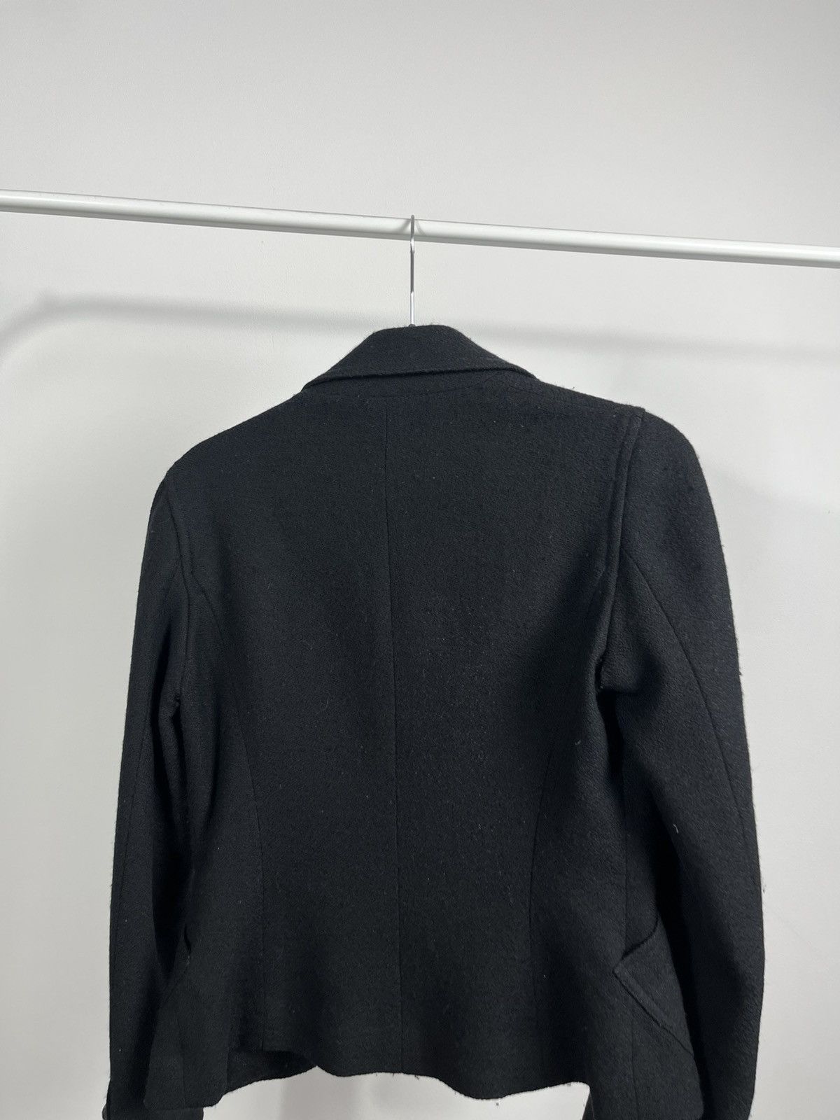 Bally Bally Made in Italy Black Wool Blazer Jacket Size S / US 4 / IT 40 - 12 Thumbnail