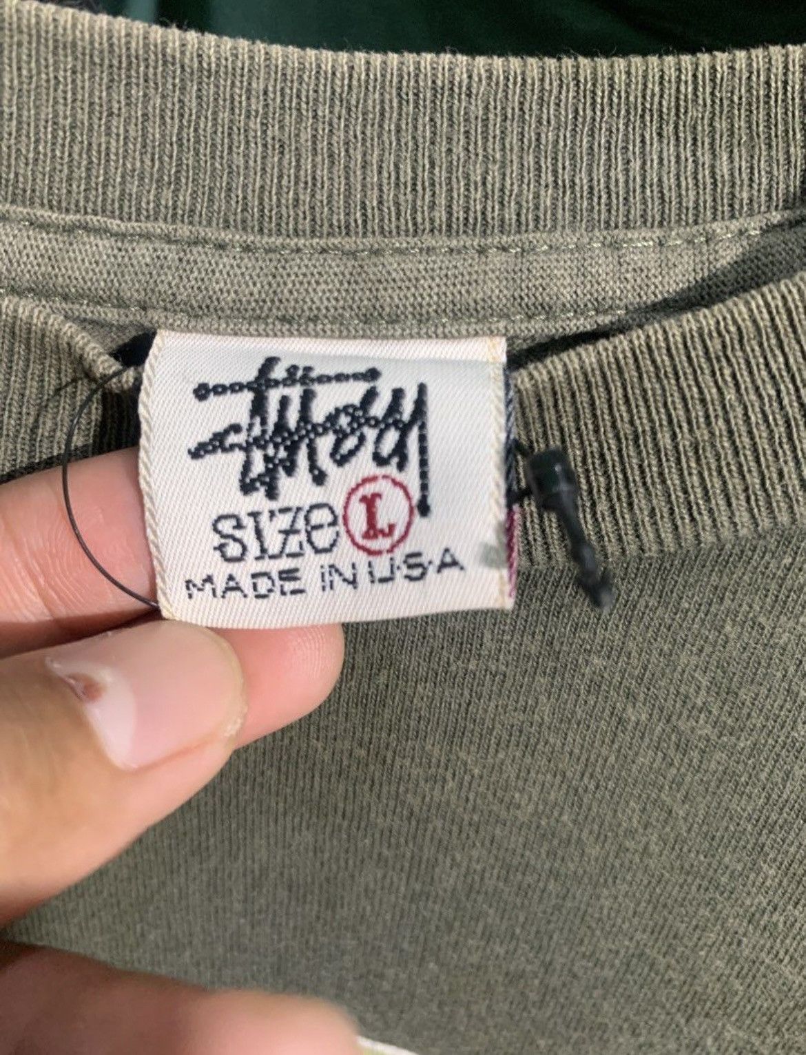 Stussy × Vintage Vtg shirt Stussy Size US XL / EU 56 / 4 - 3 Thumbnail