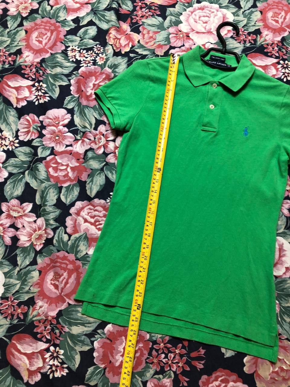 Ralph Lauren Vintage Ralph Lauren Classic Skinny Green Polo Size S Size S / US 4 / IT 40 - 10 Thumbnail