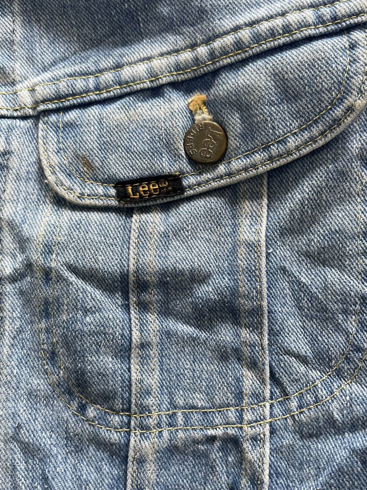Lee Vintage 80’s Lee Riders Denim Jacket Size US M / EU 48-50 / 2 - 15 Thumbnail