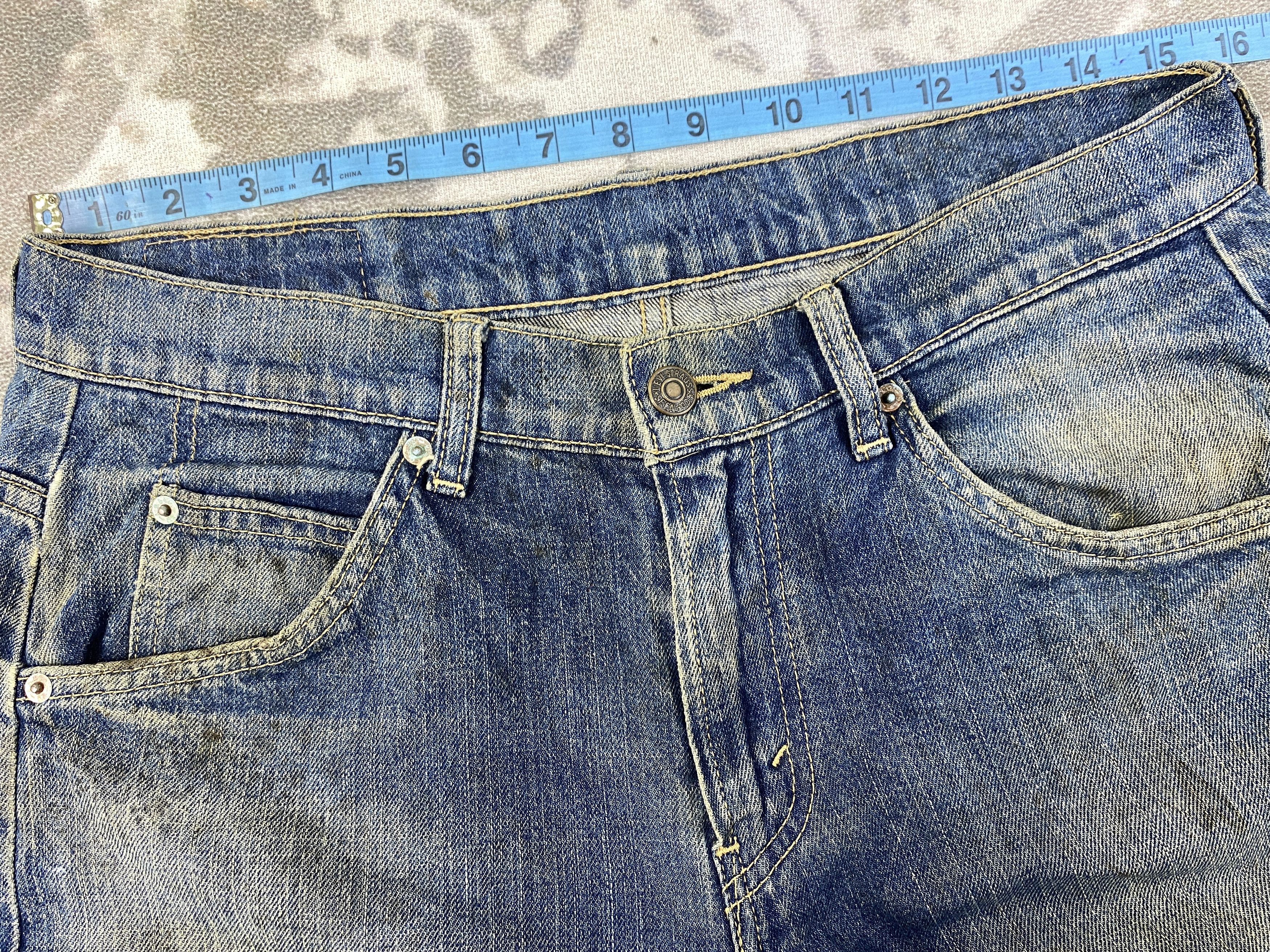 Levi's Dirty Blue Vintage Levi's 610 Jeans 31x29.5 Denim -JN1090 Size US 32 / EU 48 - 5 Thumbnail