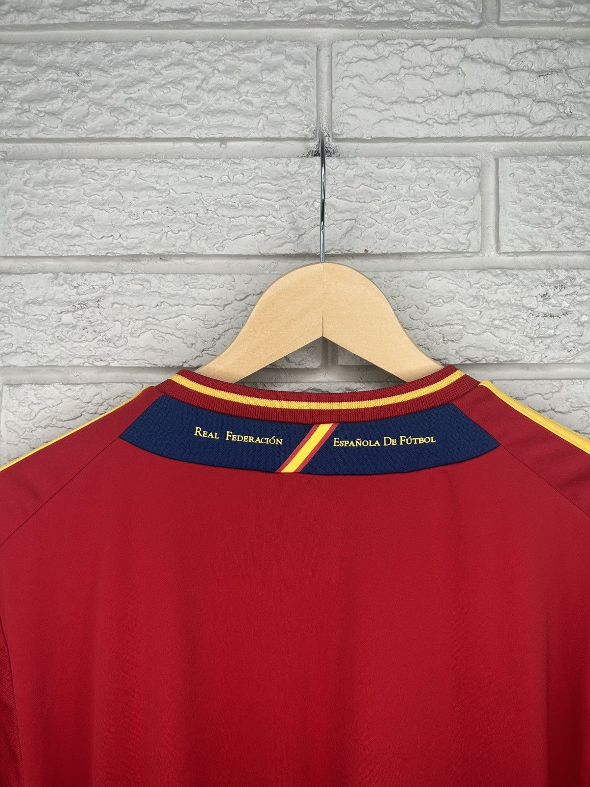 Adidas Adidas Spain National Team 2012 Home Jersey Size US XXL / EU 58 / 5 - 9 Thumbnail