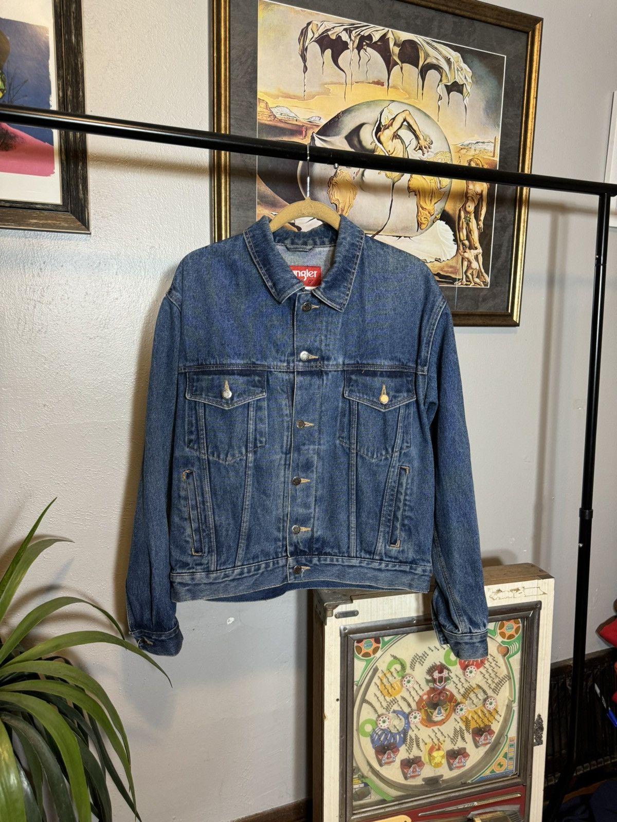 Vintage × Wrangler Vintage Wrangler Denim Jacket Size US M / EU 48-50 / 2 - 1 Thumbnail