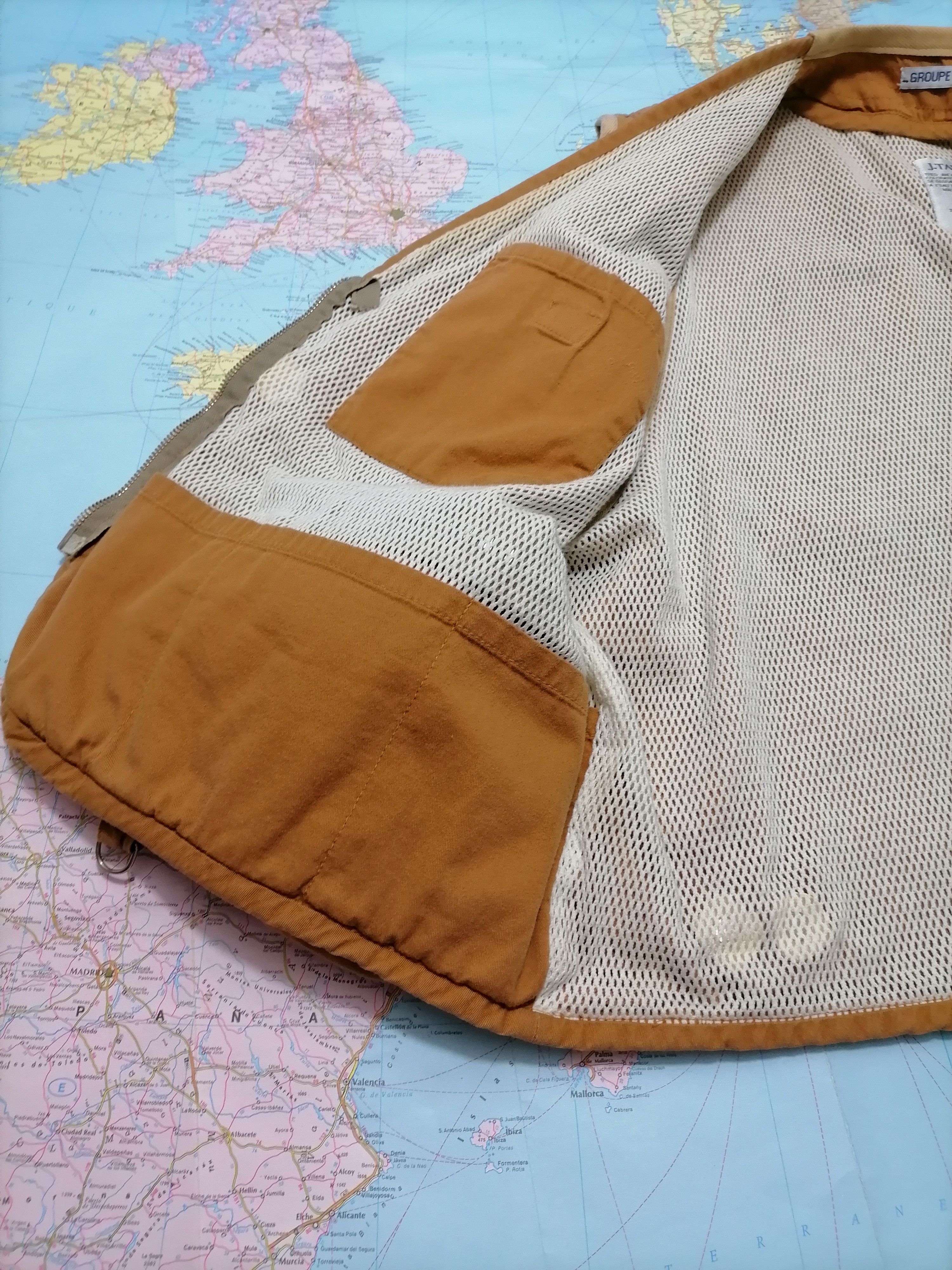 Vintage Vest J. Taverniti US Navy , XL Paris France Size US XL / EU 56 / 4 - 6 Thumbnail