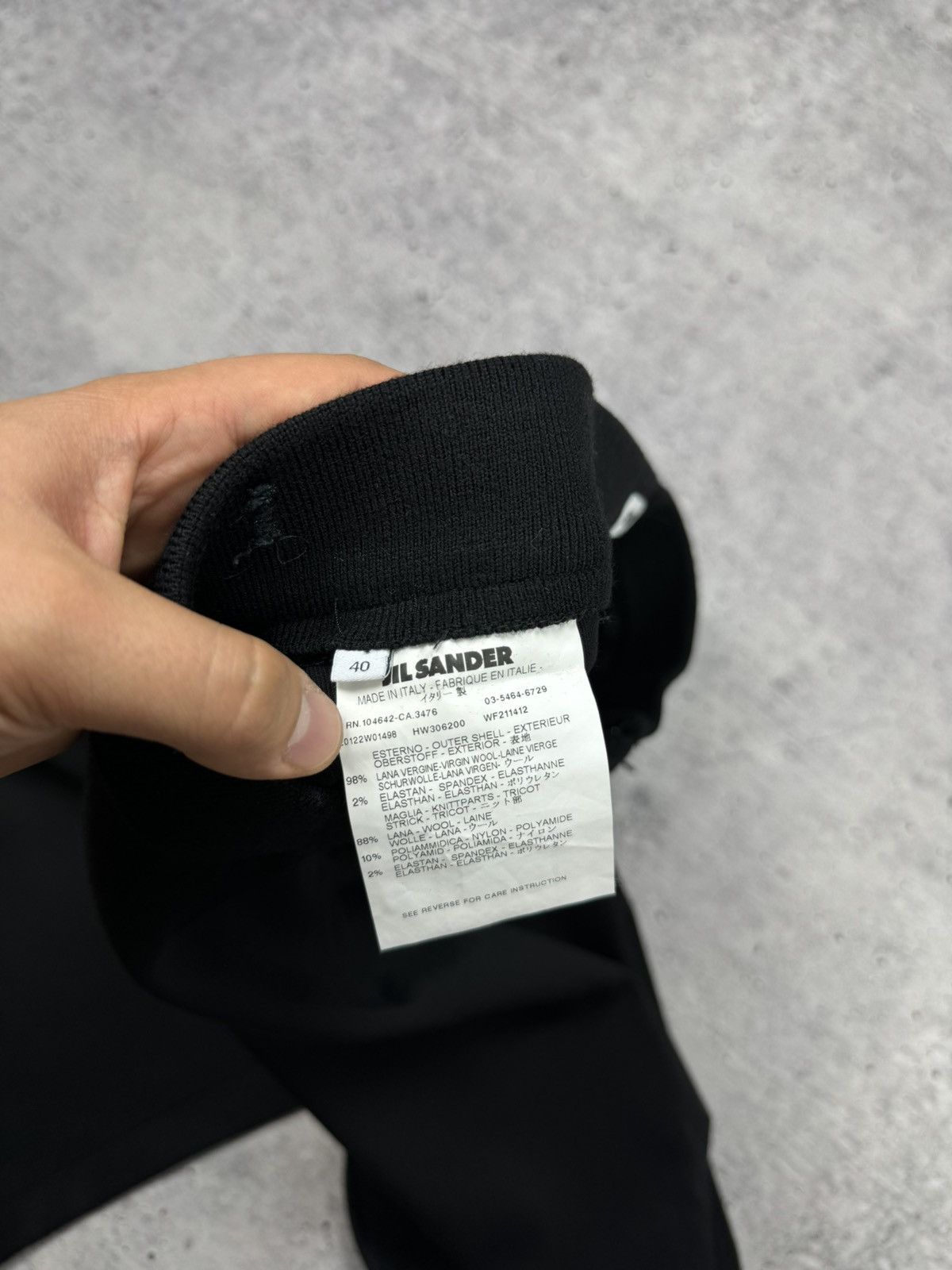 Designer × Jil Sander Vintage Jil Sander Luxury Y2K Style Black Zip Pants Trousers Size 27" / US 4 / IT 40 - 13 Thumbnail