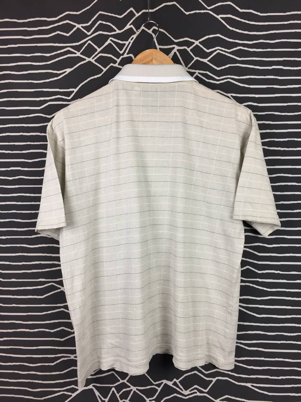 MCM Vtg Modern Creation München MCM Légère Checkered Polo Shirt Size US XL / EU 56 / 4 - 6 Thumbnail