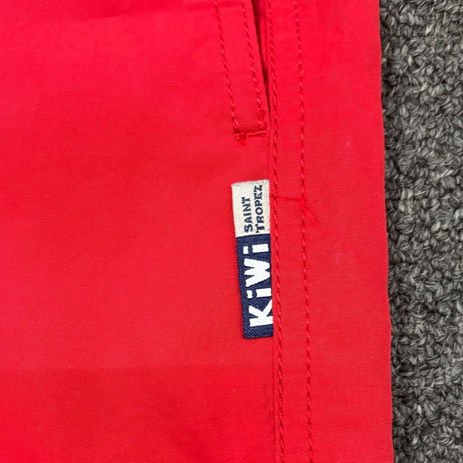 Kiwi NWT Kiwi Bright Red Men's Swim Trunks Size XL Size US 40 / EU 56 - 5 Thumbnail