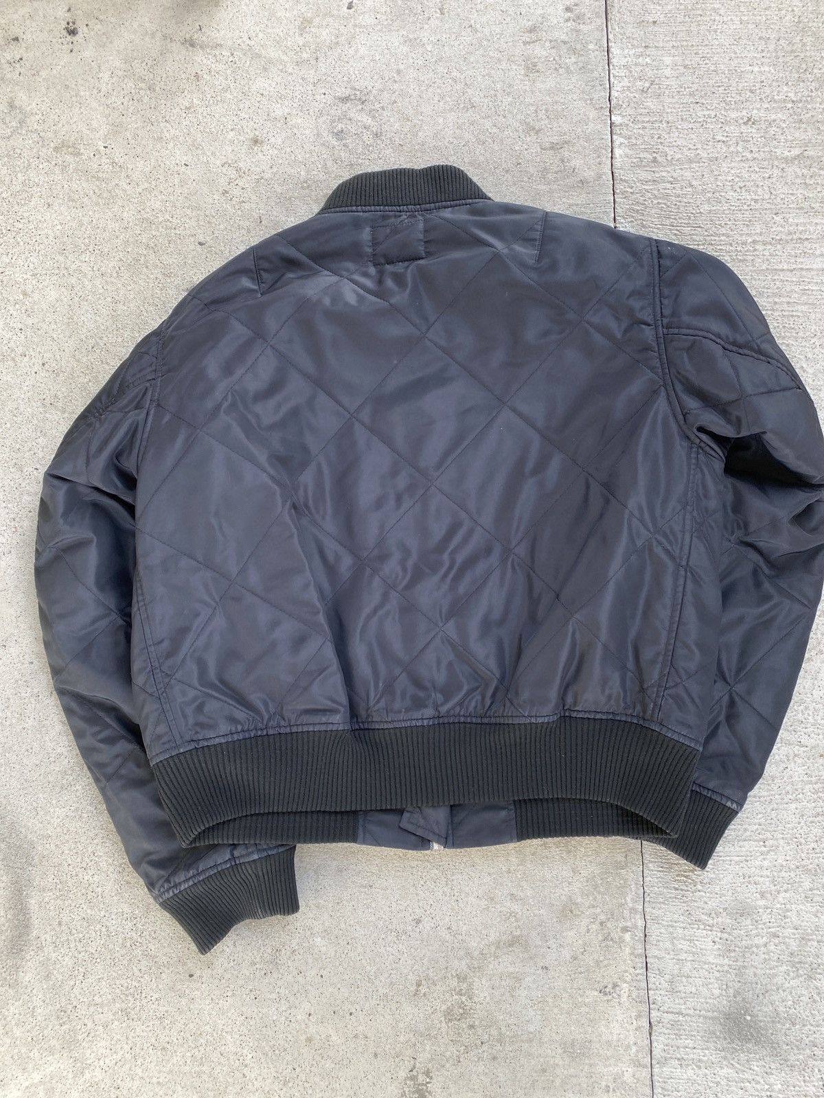 Helmut Lang Helmut Lang A/W 1997 MA-1 Quilted Bomber Jacket | Grailed