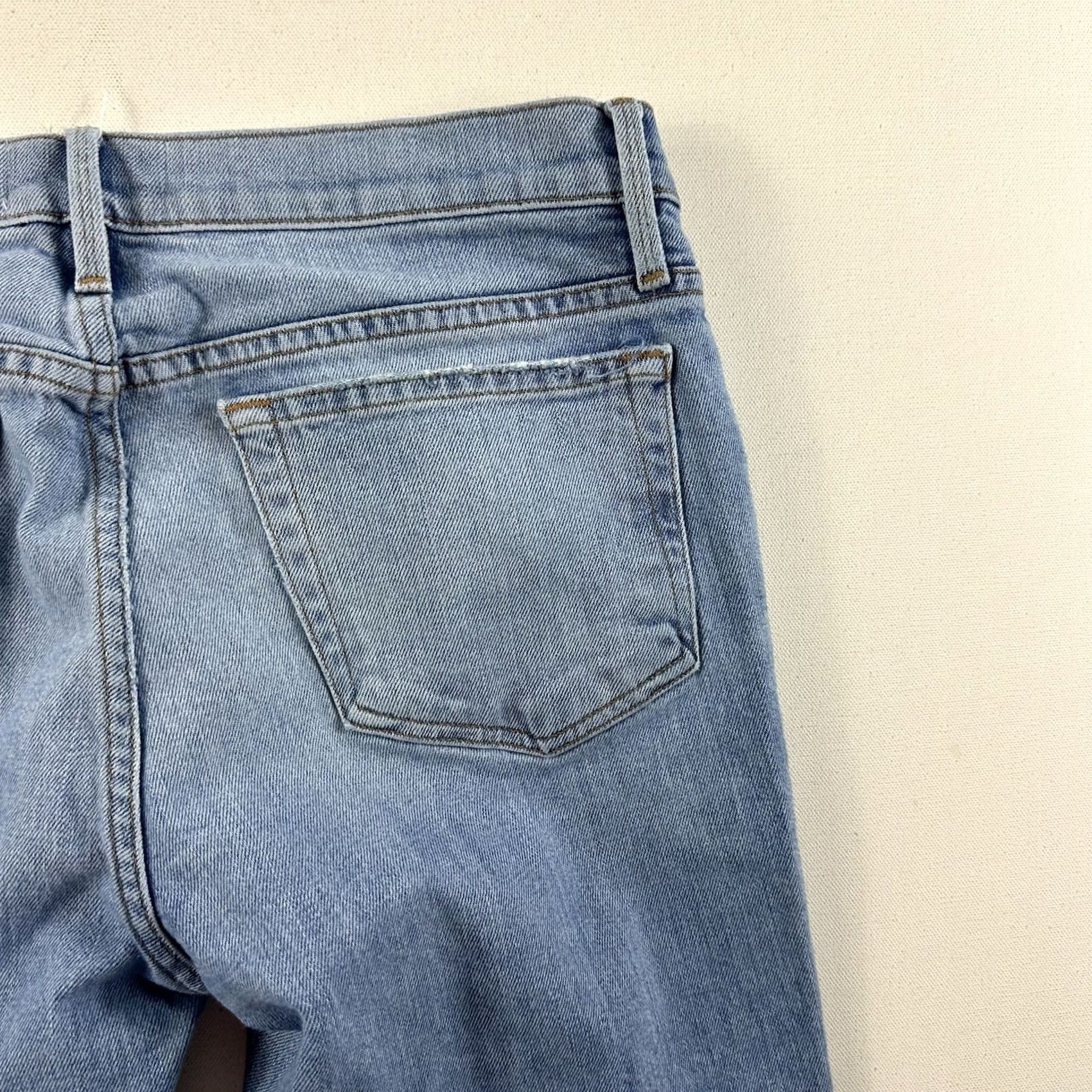 Frame FRAME L'Homme Slim-Fit Jeans Light Wash Adult Mens 30x31 Blue Jeans Slim 5-Pocket Denim Street City USA Mens Size US 30 / EU 46 - 5 Thumbnail