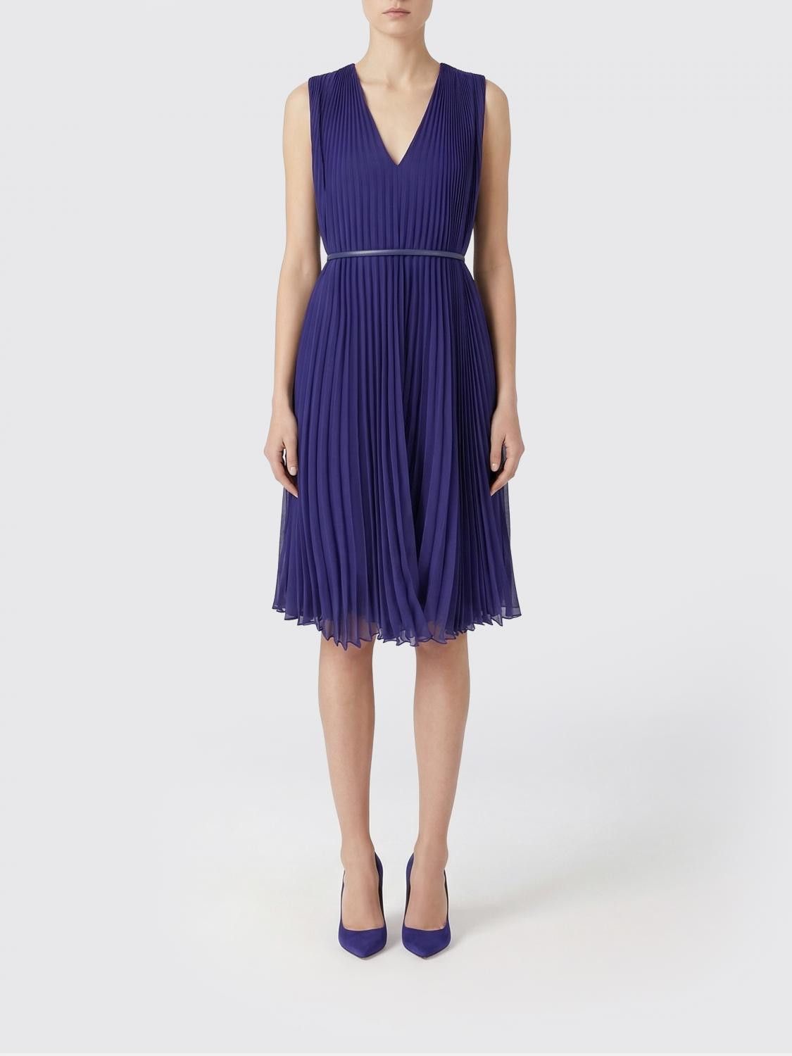 Max Mara Max Mara Dress Woman Blue Size S / US 4 / IT 40 - 1 Thumbnail