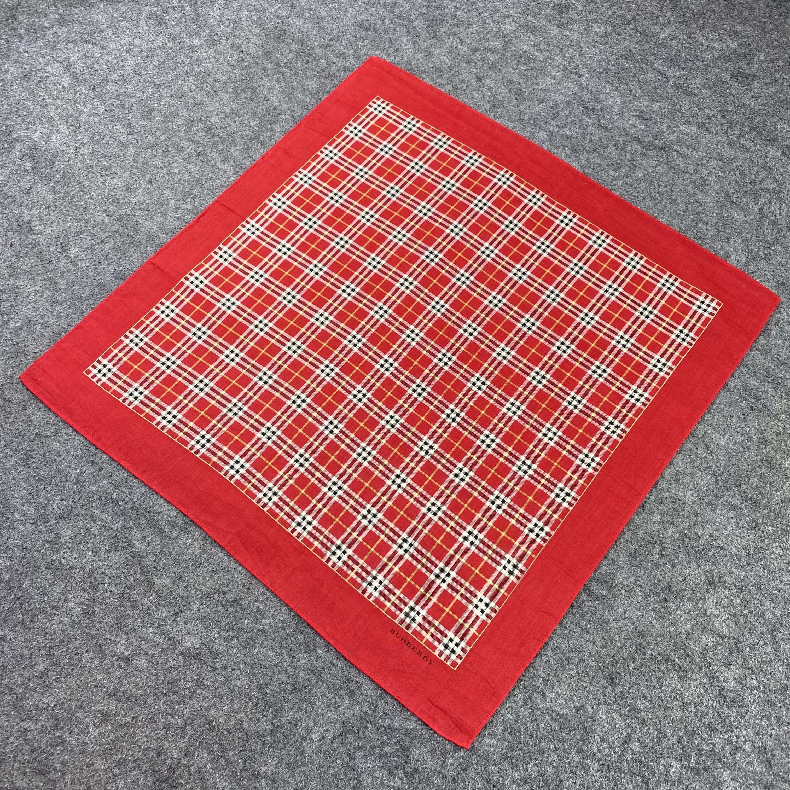 Burberry Burberry Handkerchief / Bandana / Neckerchief-B1124 Size ONE SIZE - 4 Thumbnail